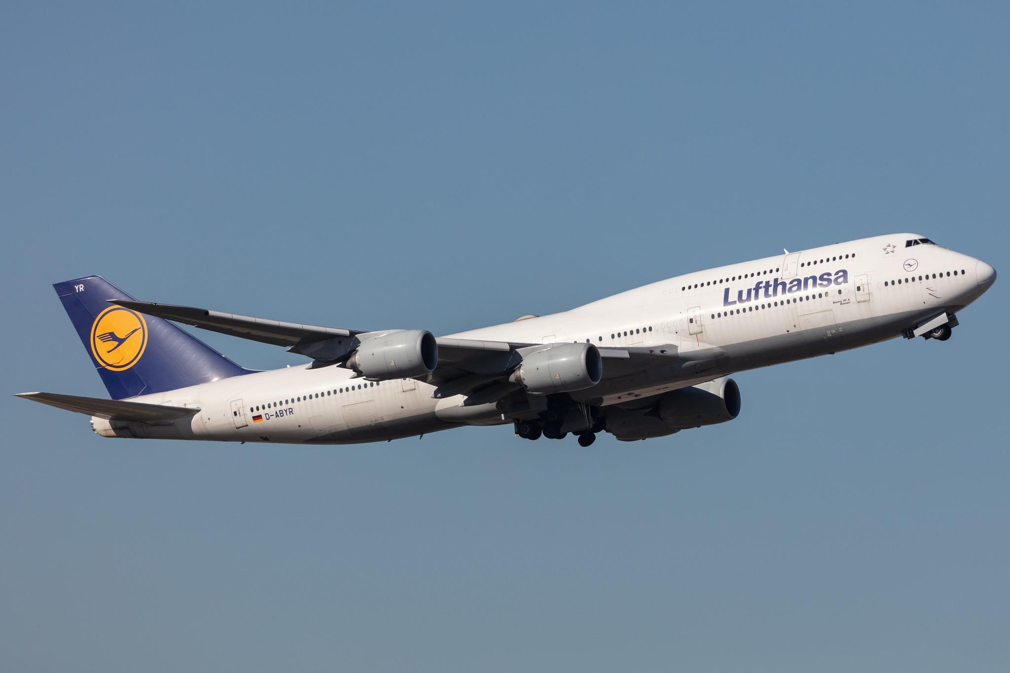 Frankfurt Airport: Lufthansa (LH / DLH) |  Boeing 747-830 B748 | D-ABYR | MSN 37842