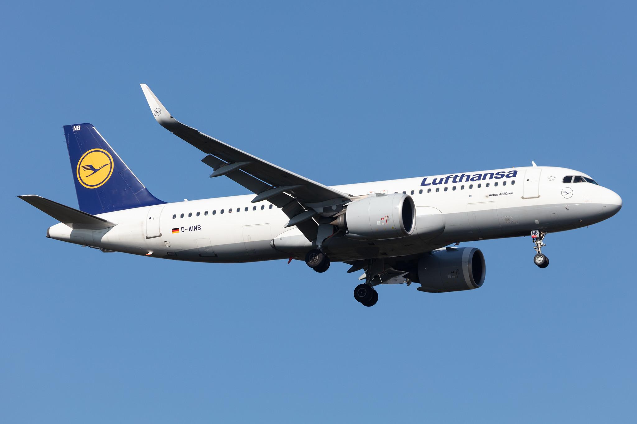 Frankfurt Airport: Lufthansa (LH / DLH) |  Airbus A320-271N A20N | D-AINB | MSN 6864