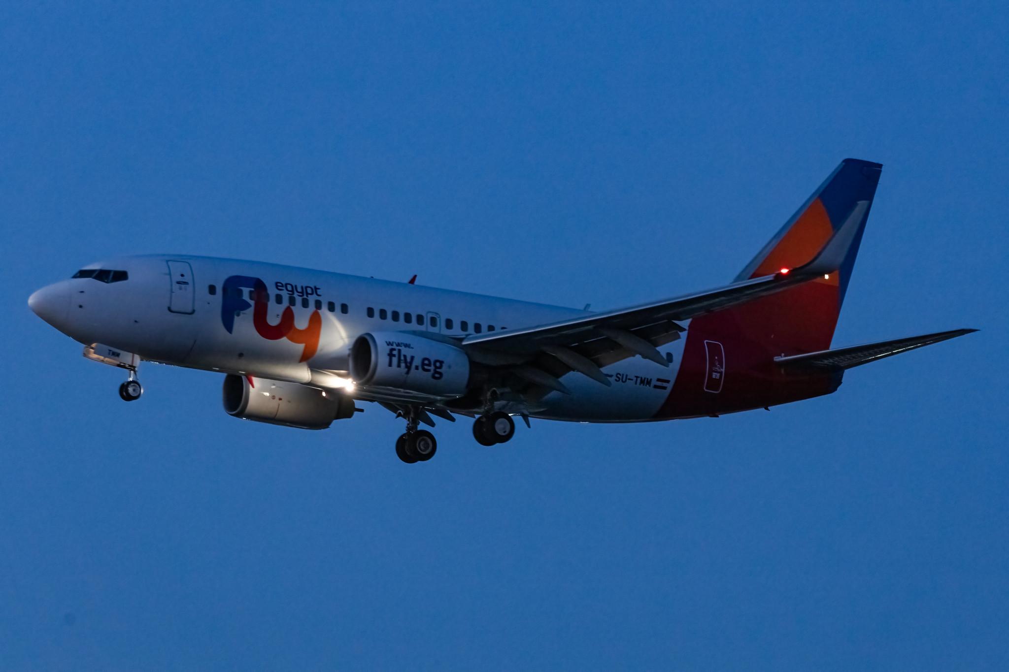 Frankfurt Airport: FlyEgypt (FT / FEG) |  Boeing 737-76J B737 | SU-TMM | MSN 36115