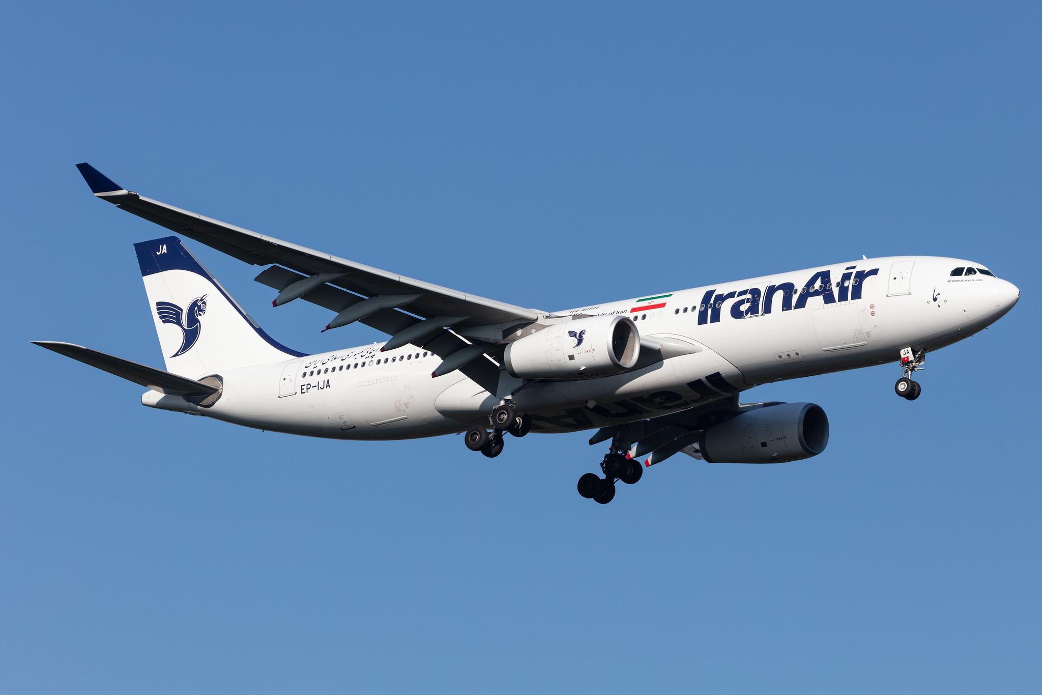 Frankfurt Airport: Iran Air (IR / IRA) |  Airbus A330-243 A332 | EP-IJA | MSN 1540