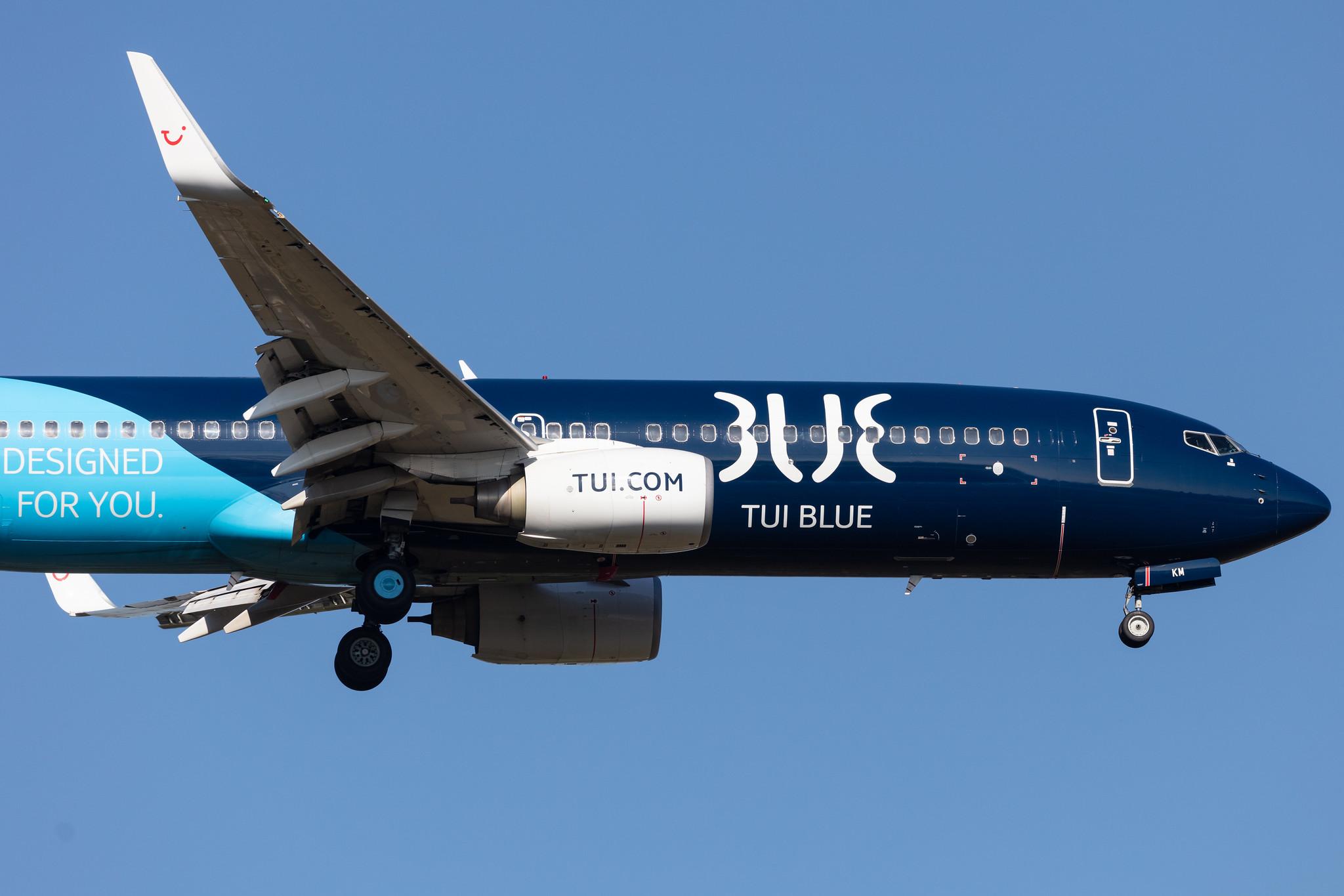 Frankfurt Airport: TUI (X3 / TUI) |  Livery: TUI Blue Livery | Operator: TUI fly |  Boeing 737-86J B738 | D-ABKM | MSN 37755