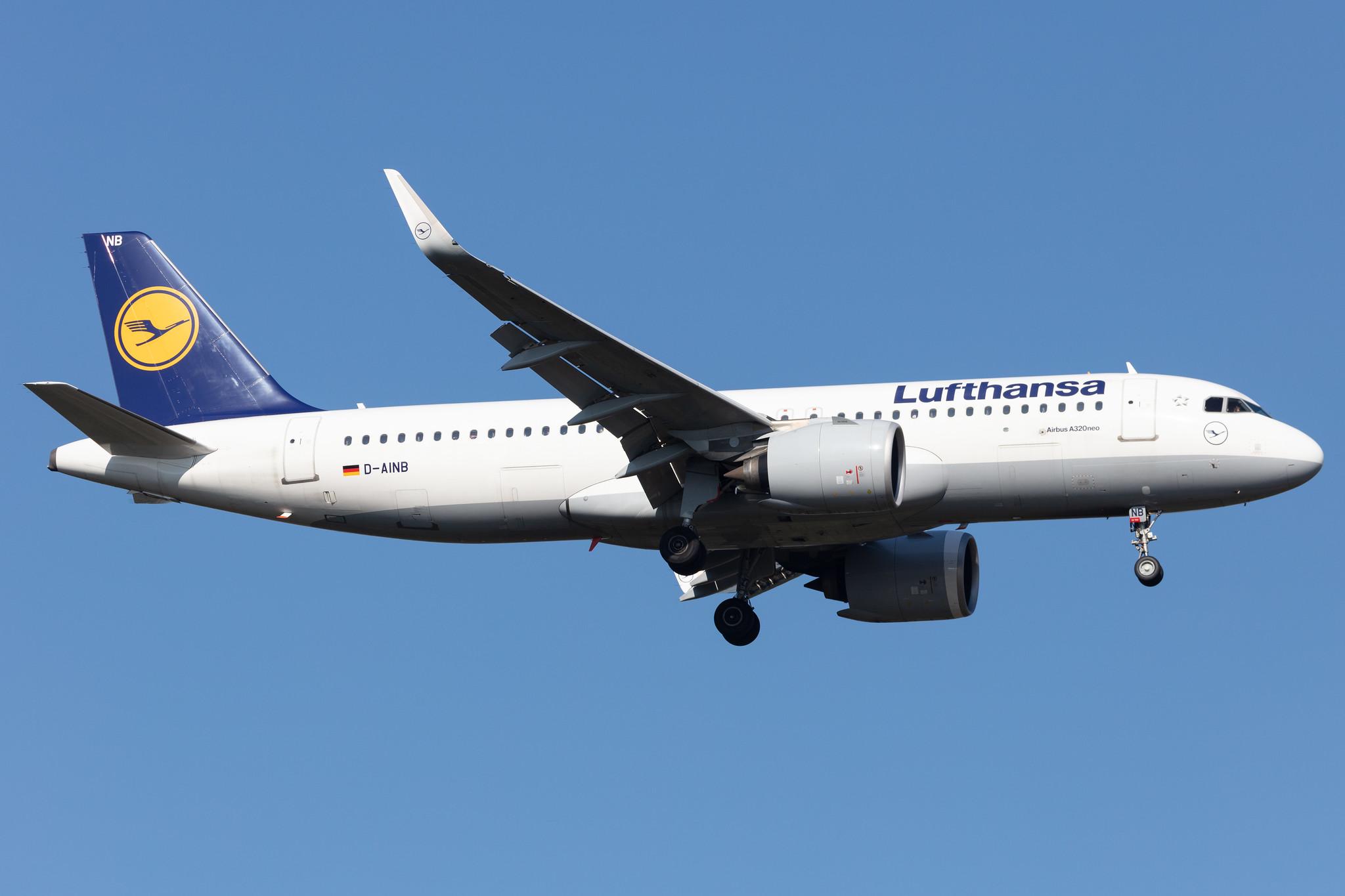 Frankfurt Airport: Lufthansa (LH / DLH) |  Airbus A320-271N A20N | D-AINB | MSN 6864