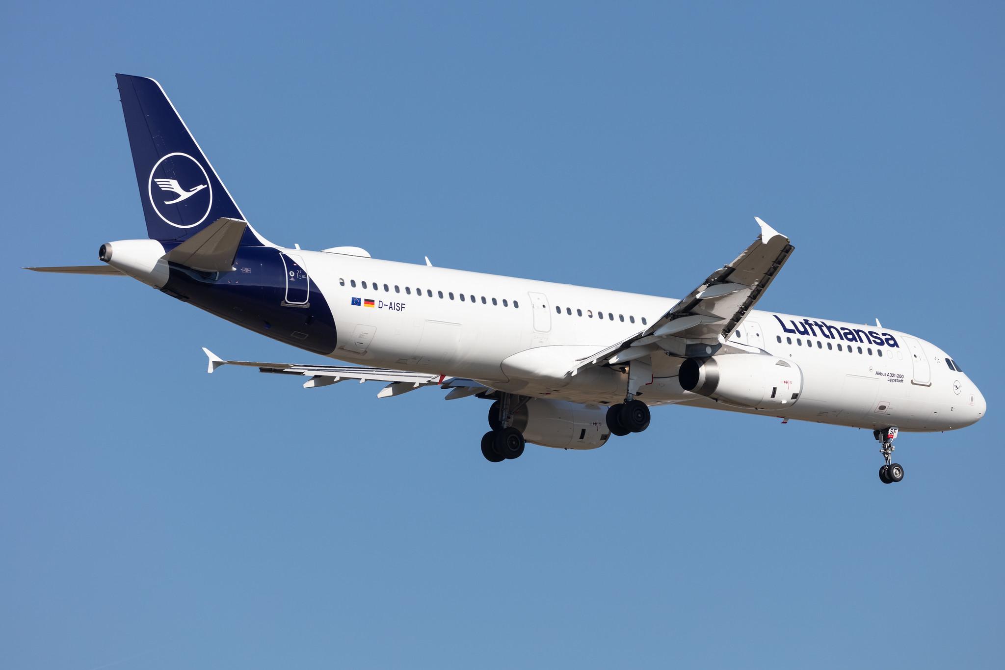 Frankfurt Airport: Lufthansa (LH / DLH) |  Airbus A321-231 A321 | D-AISF | MSN 1260