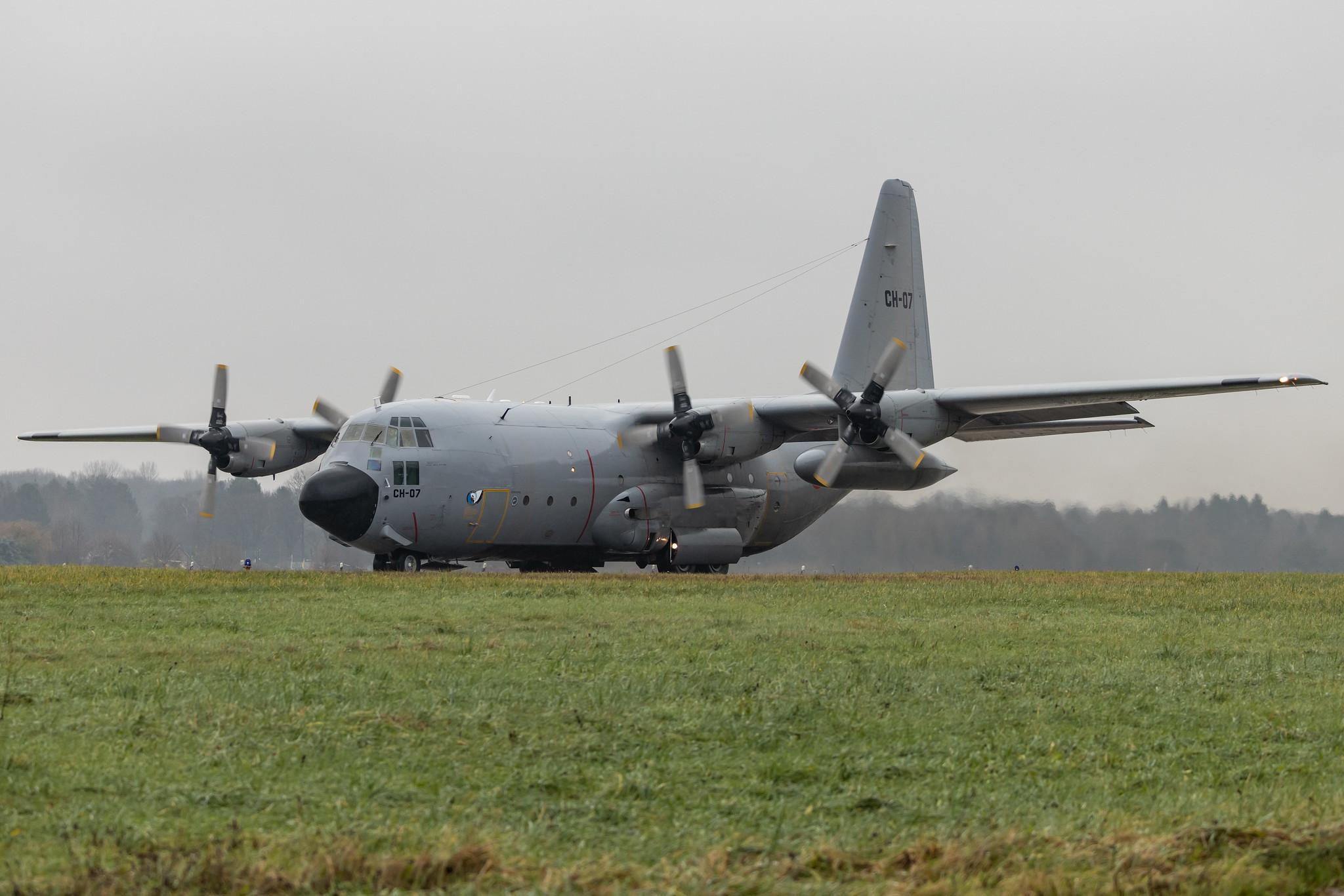 Hamburg Airport: Belgian Air Force | Lockheed C130H Hercules C130 | CH-07 | MSN 4476
