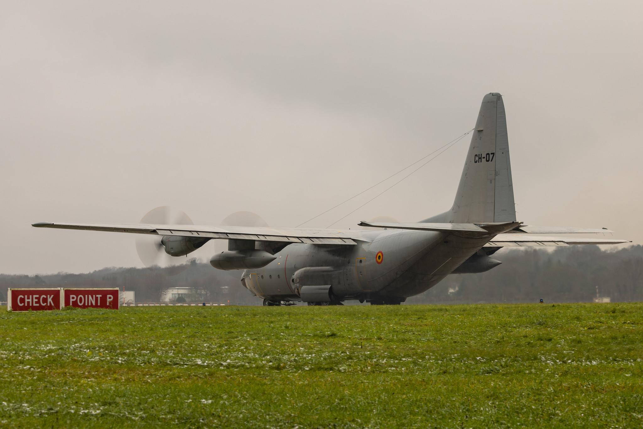 Hamburg Airport: Belgian Air Force | Lockheed C130H Hercules C130 | CH-07 | MSN 4476