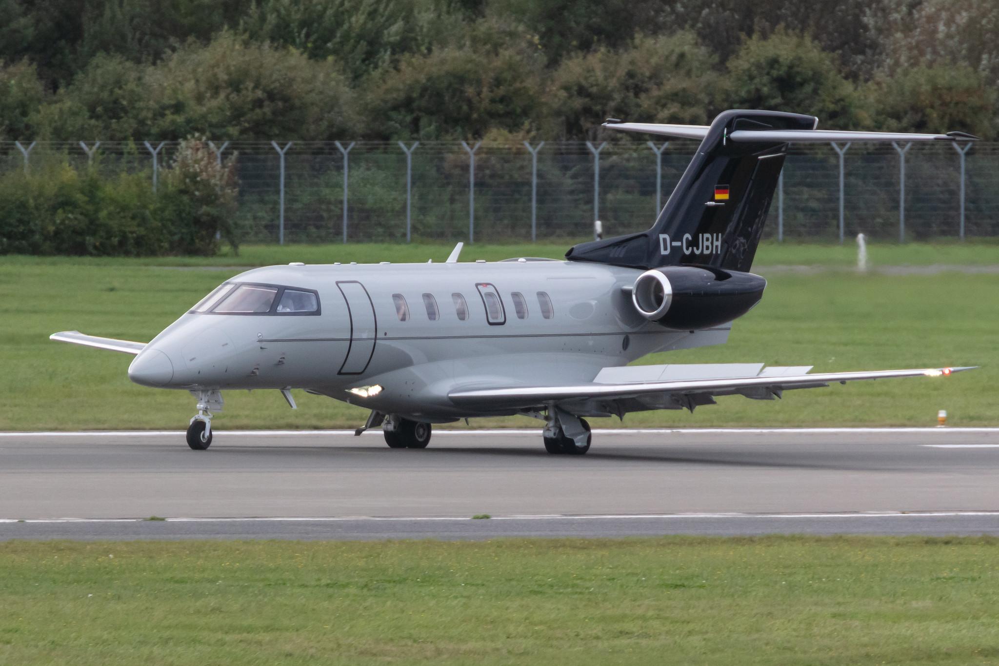 Hamburg Airport: Silver Cloud Air (/ SCR) |  Pilatus PC-24 PC24 | D-CJBH | MSN 159