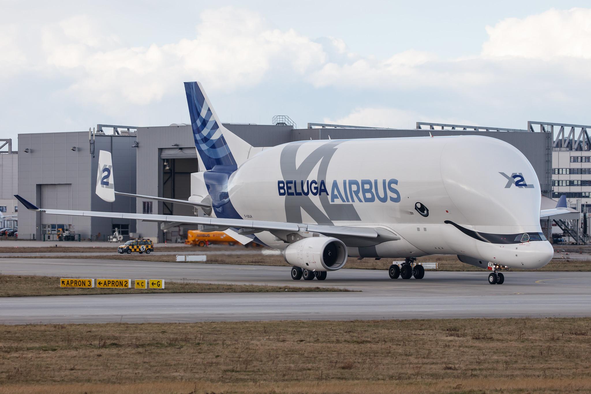 Hamburg Finkenwerder: Airbus Transport International (4Y / BGA) |  Airbus A330-743L Beluga XL A337 | F-GXLH | MSN 1853