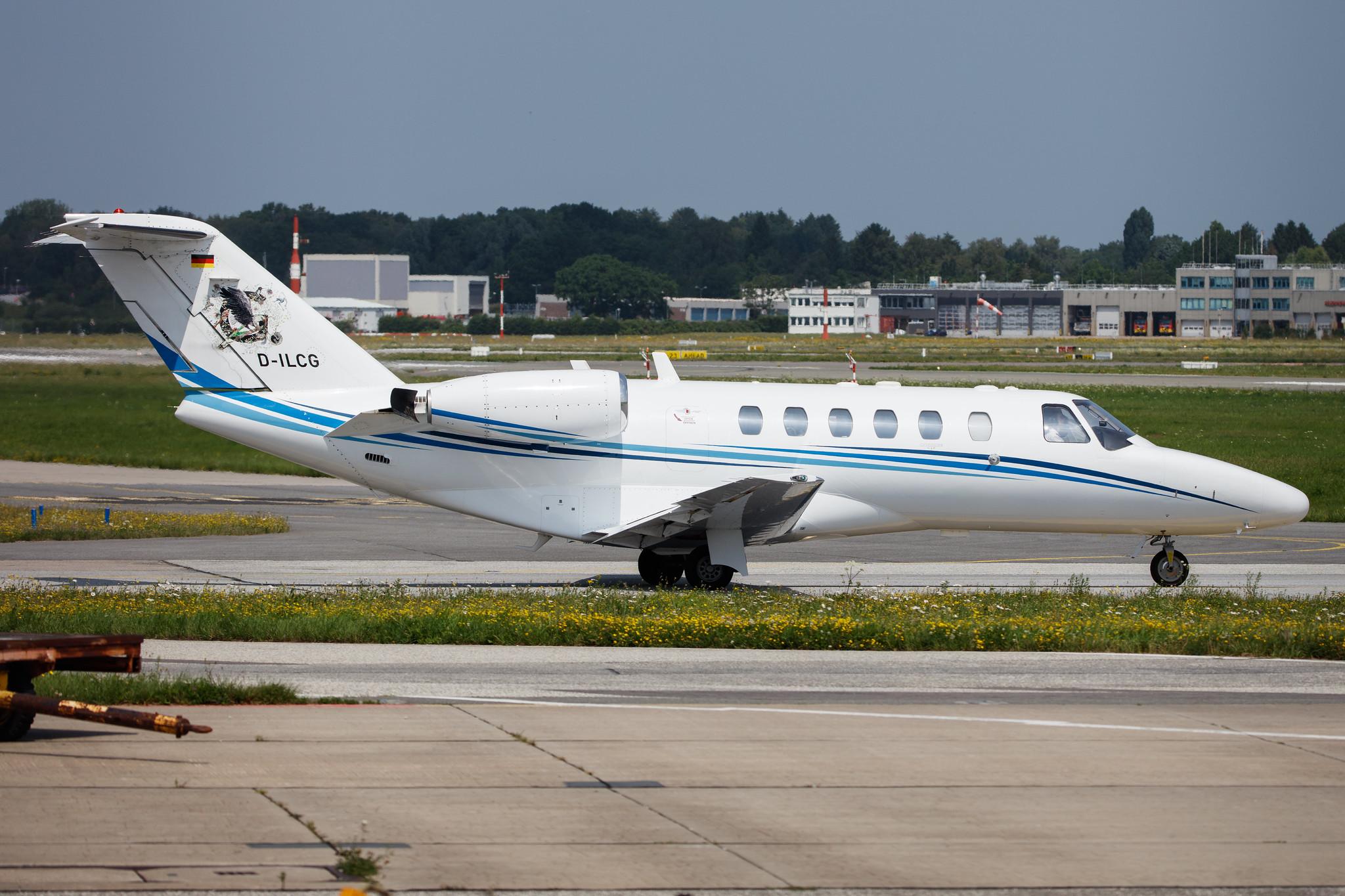 Hamburg Airport: Private owner |  Cessna 525A CitationJet CJ2 C25A | D-ILCG | MSN 525A0230