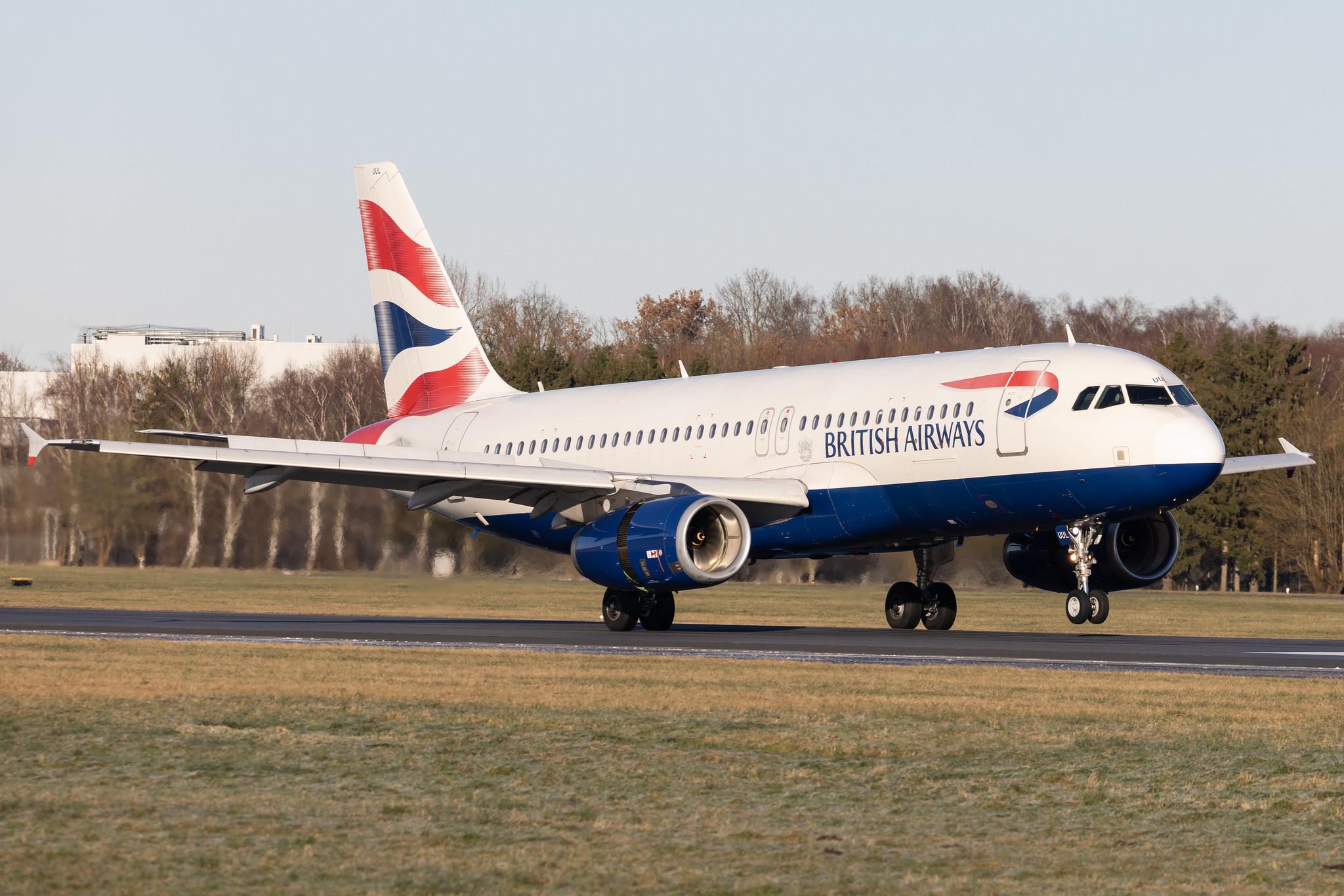 Hamburg Airport: British Airways (BA / BAW) |  Airbus A320-232 A320 | G-EUUL | MSN 1708