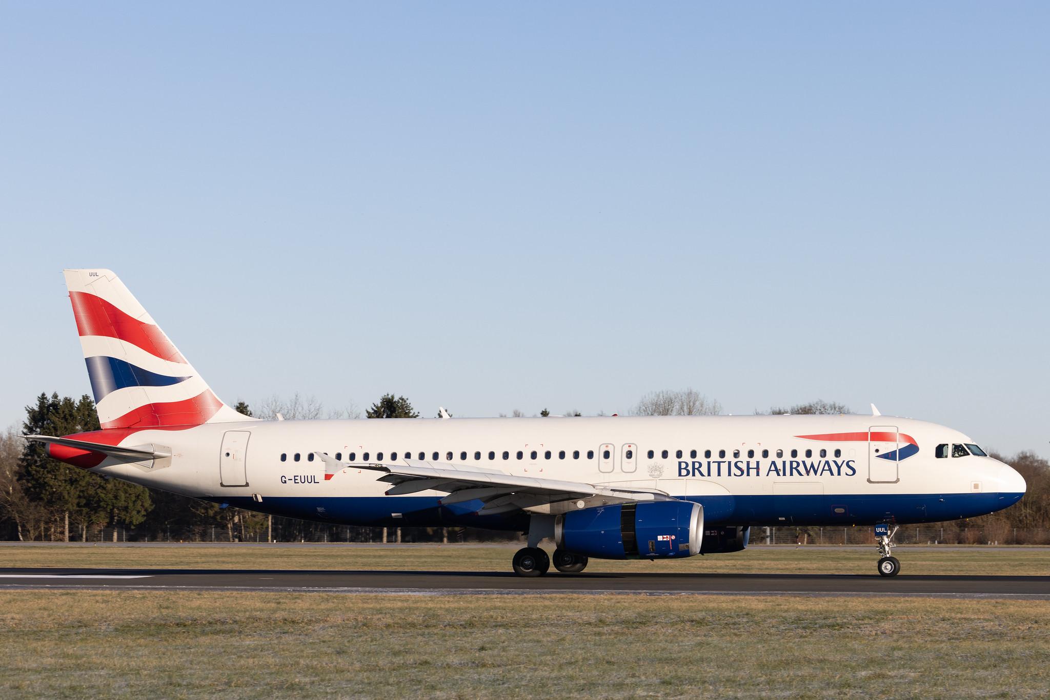 Hamburg Airport: British Airways (BA / BAW) |  Airbus A320-232 A320 | G-EUUL | MSN 1708