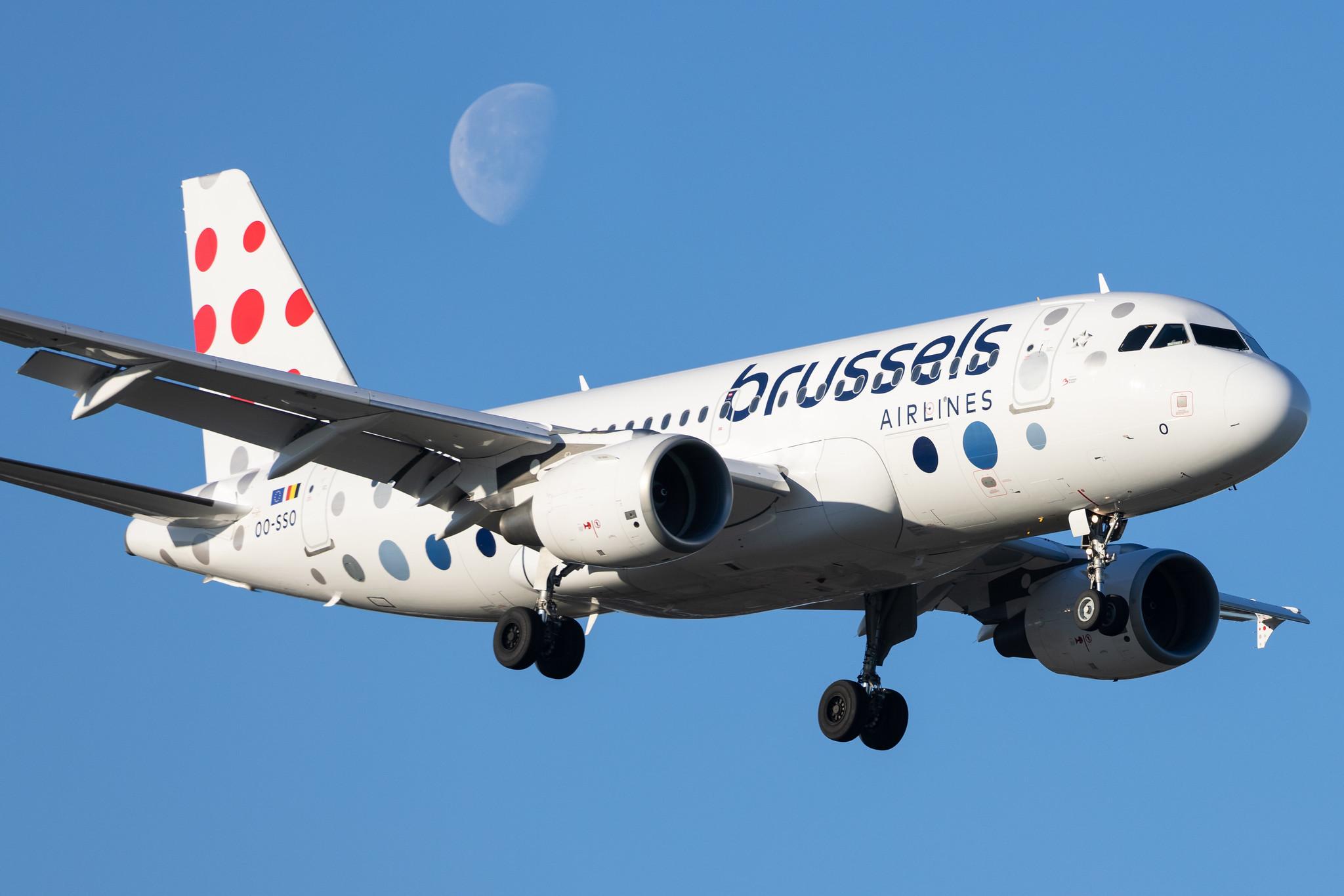 Hamburg Airport: Brussels Airlines (SN / BEL) |  Airbus A319-111 A319 | OO-SSO | MSN 2287