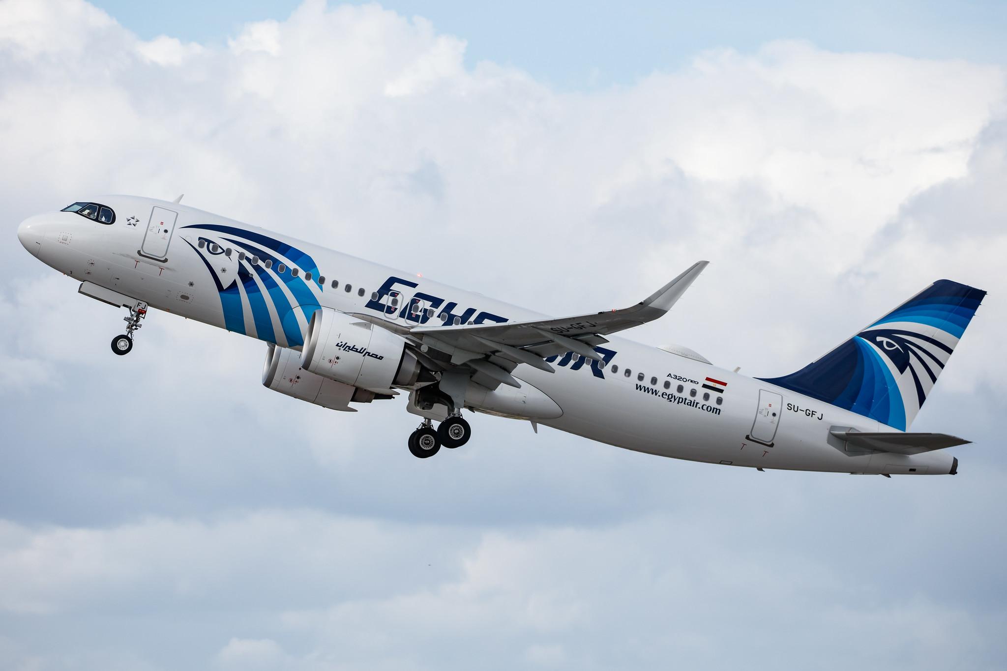 Flughafen Berlin Brandenburg: EgyptAir (MS / MSR) |  Airbus A320-251N A20N | SU-GFJ | MSN 9473
