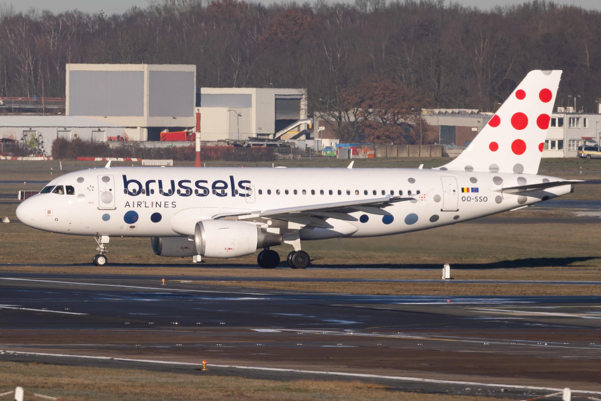 Hamburg Airport: Brussels Airlines (SN / BEL) |  Airbus A319-111 A319 | OO-SSO | MSN 2287