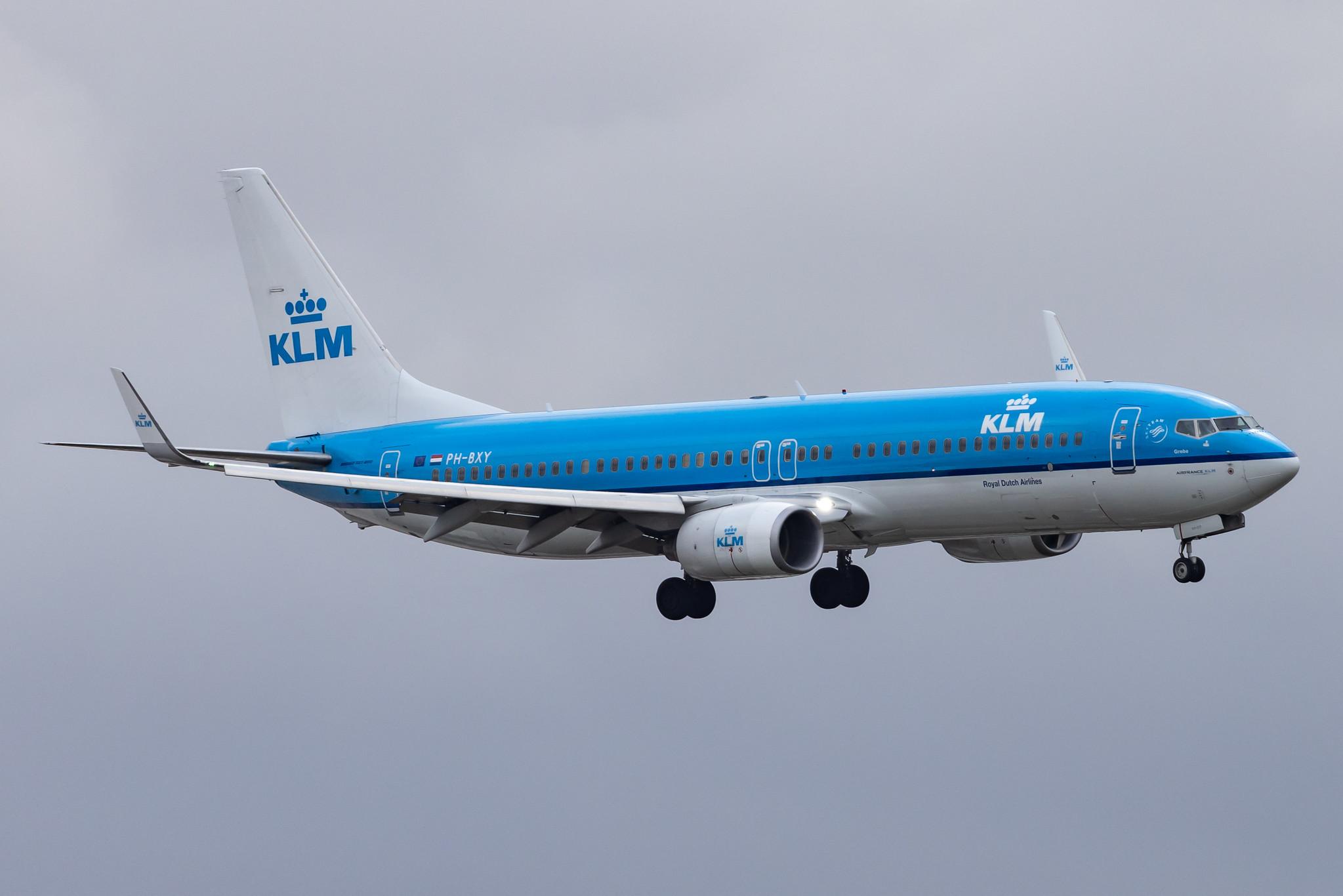 Hamburg Airport: KLM (KL / KLM) |  Boeing 737-8K2 B738 | PH-BXY | MSN 30372