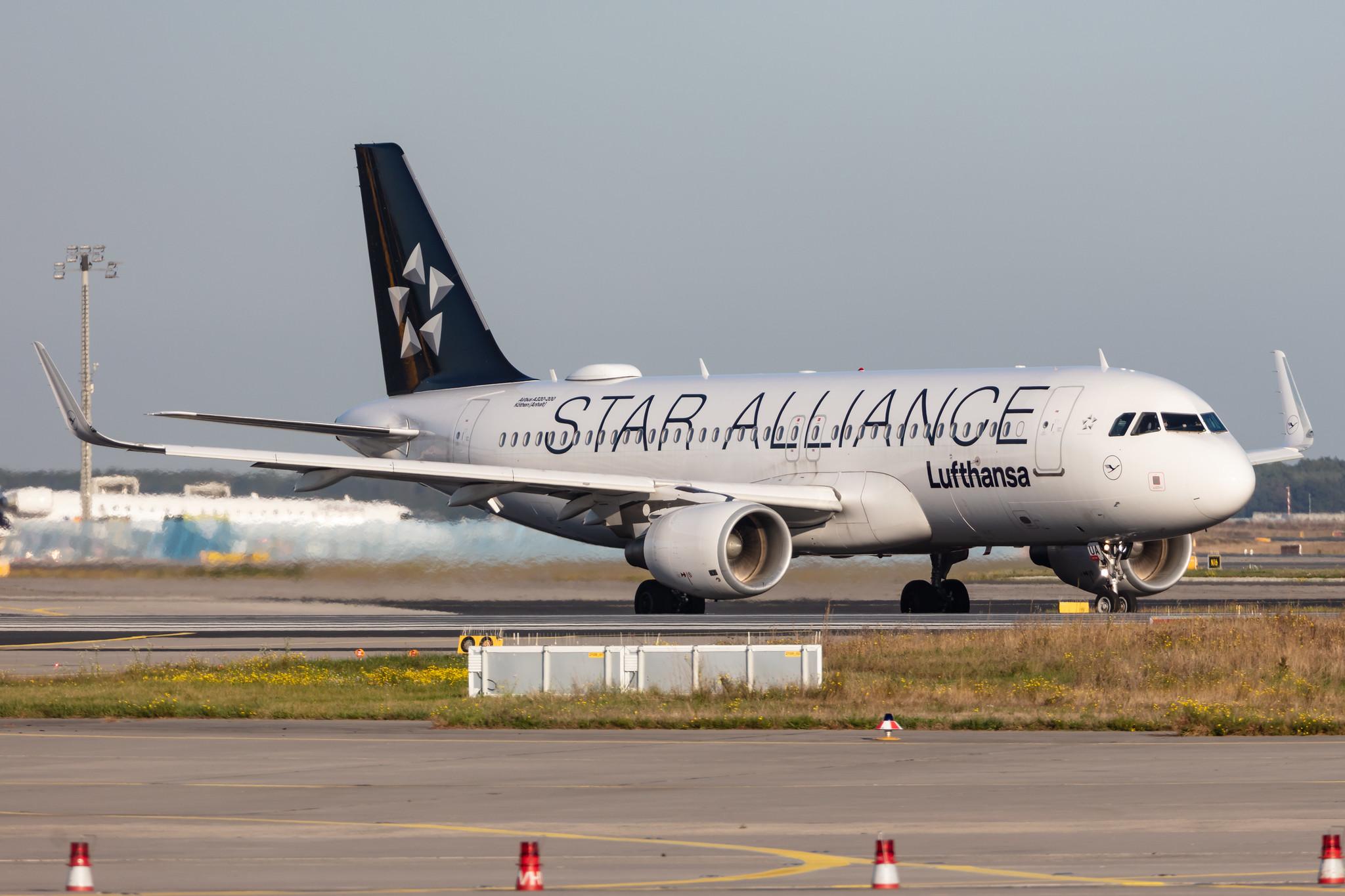 Frankfurt Airport: Lufthansa (LH / DLH) |  Livery: Star Alliance Livery |  Airbus A320-214 A320 | D-AIUA | MSN 5935