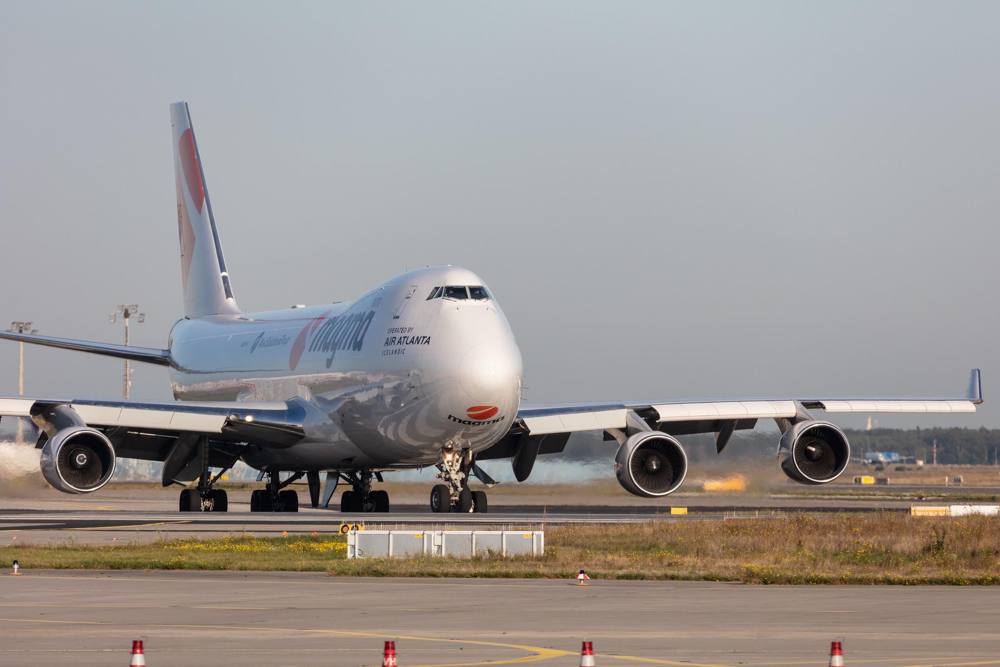 Frankfurt Airport: Magma Aviation (CC / ABD) | Operator: Air Atlanta Icelandic |  Boeing 747-412F B744 | TF-AMC | MSN 26563