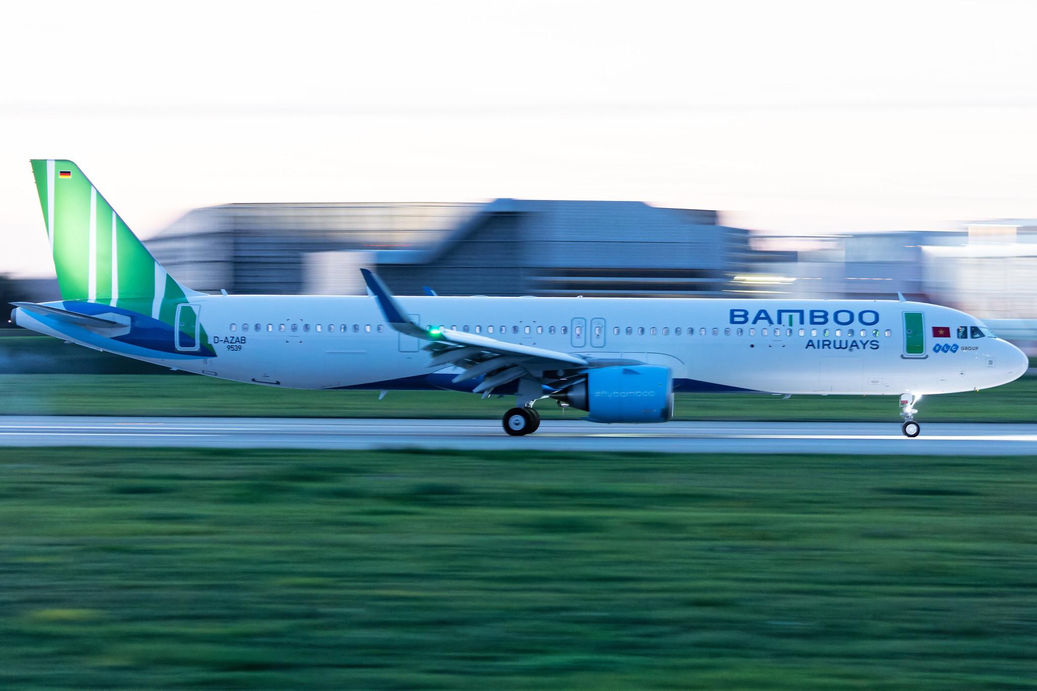 Hamburg Finkenwerder: Bamboo Airways (QH / BAV) |  Airbus A321-251NX A21N | D-AZAB (VN-A222) | MSN 9539