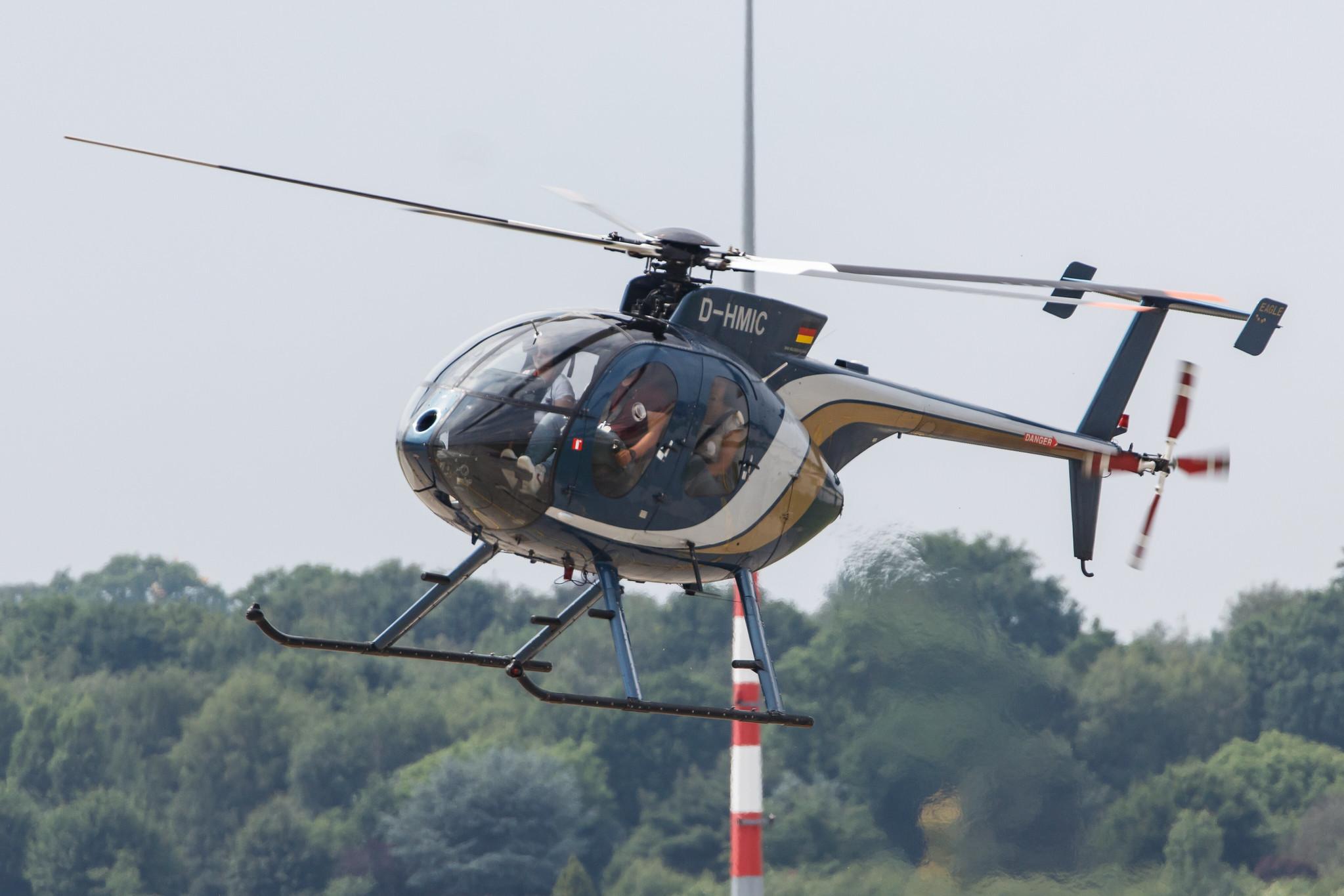 Hamburg Airport: DHD Heliservice |  Hughes 369E H500 | D-HMIC | MSN 0362E