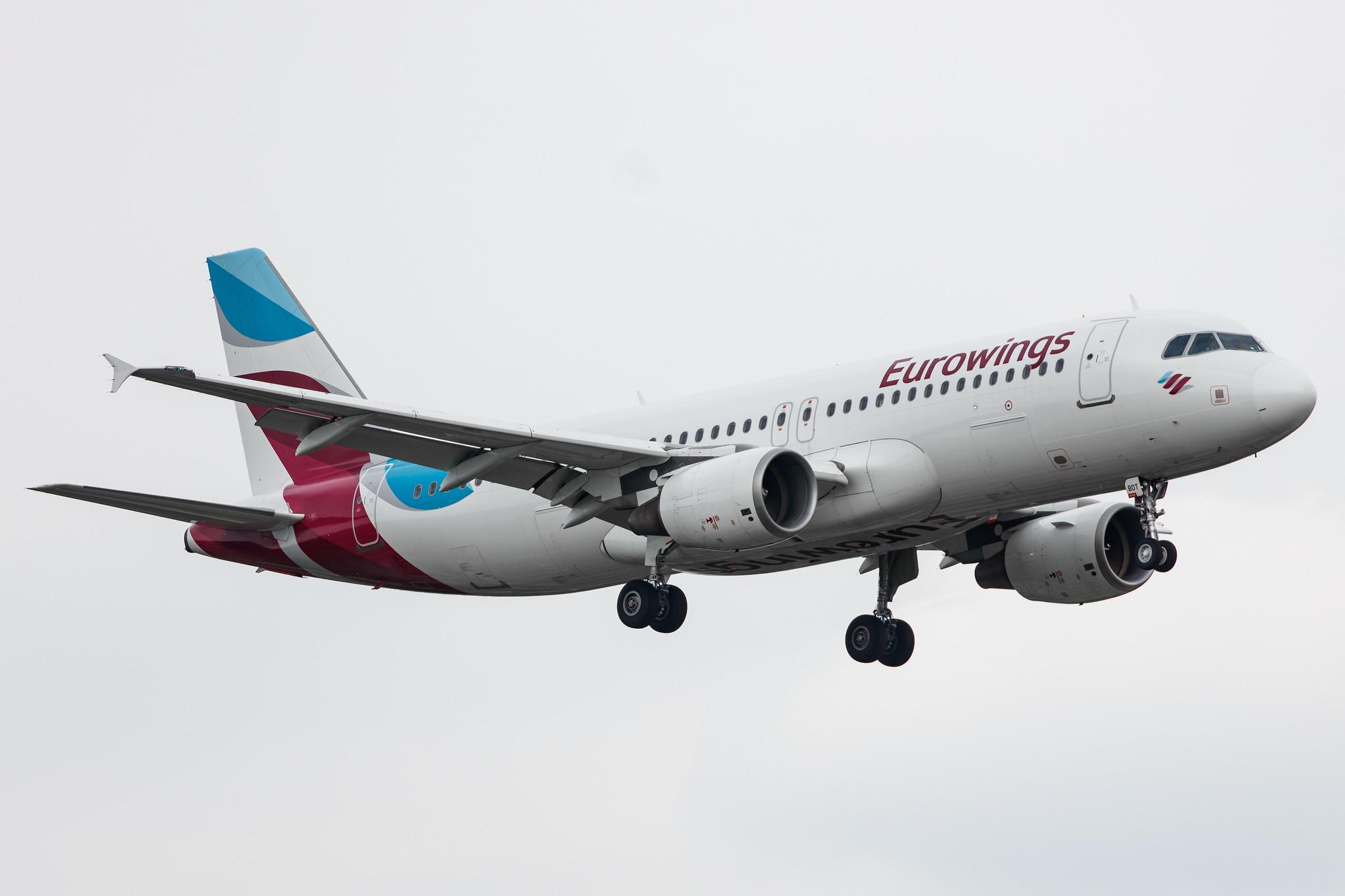 Hamburg Airport: Eurowings (EW / EWG) |  Airbus A320-214 A320 | D-ABDT | MSN 3422