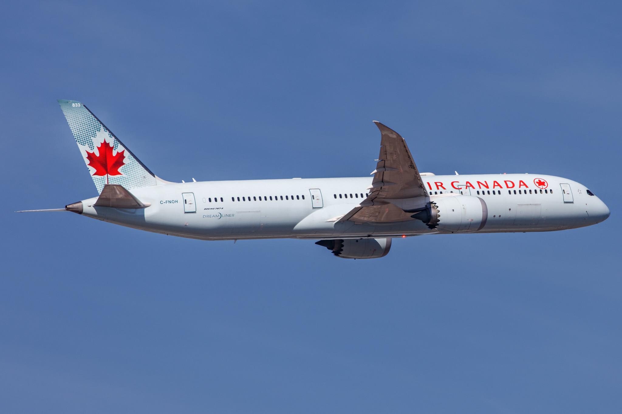 Frankfurt Airport: Air Canada (AC / ACA) |  Boeing 787-9 Dreamliner B789 | C-FNOH | MSN 35267