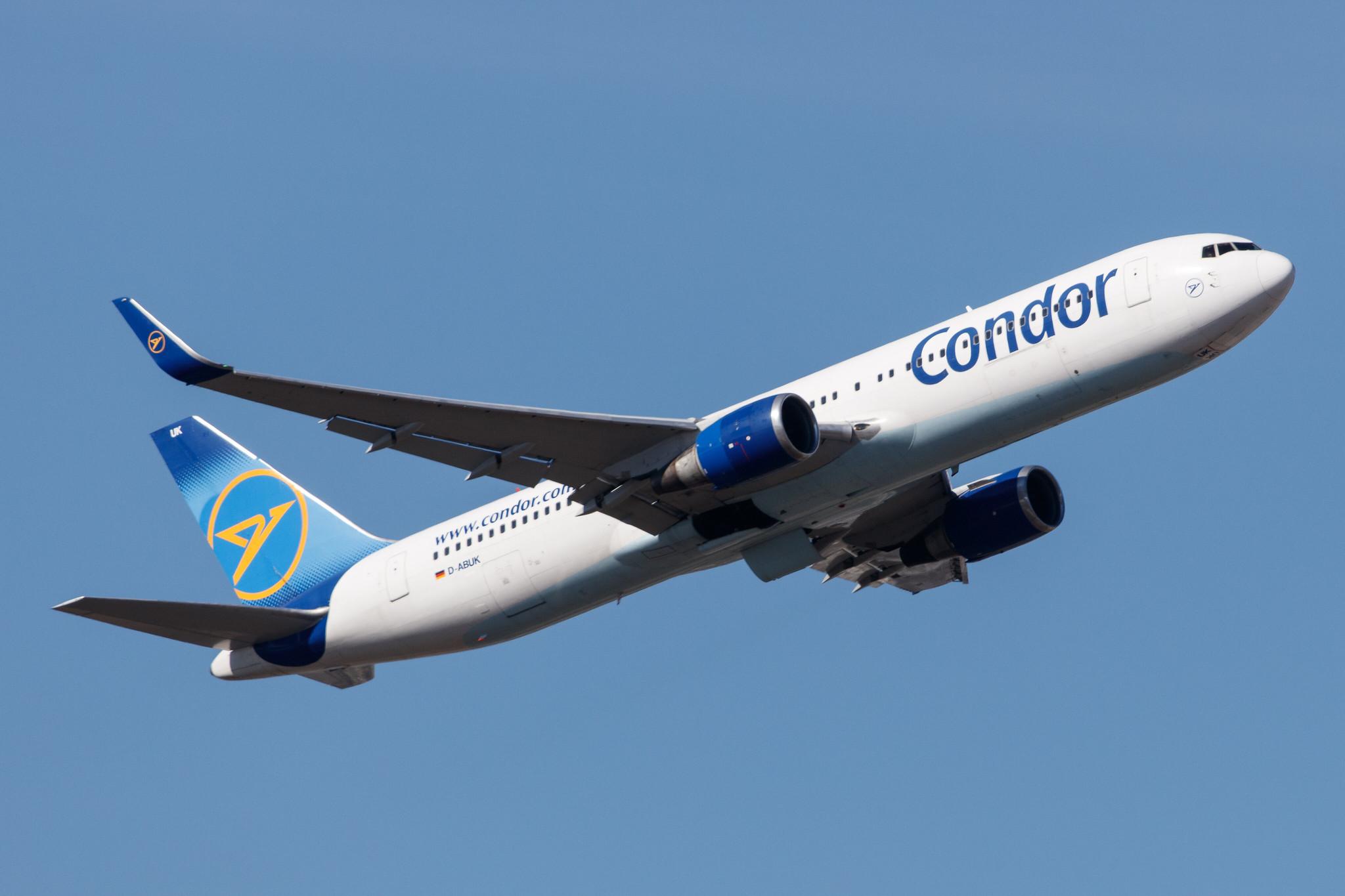 Frankfurt Airport: Condor (DE / CFG) |  Boeing 767-343(ER) B763 | D-ABUK | MSN 30009