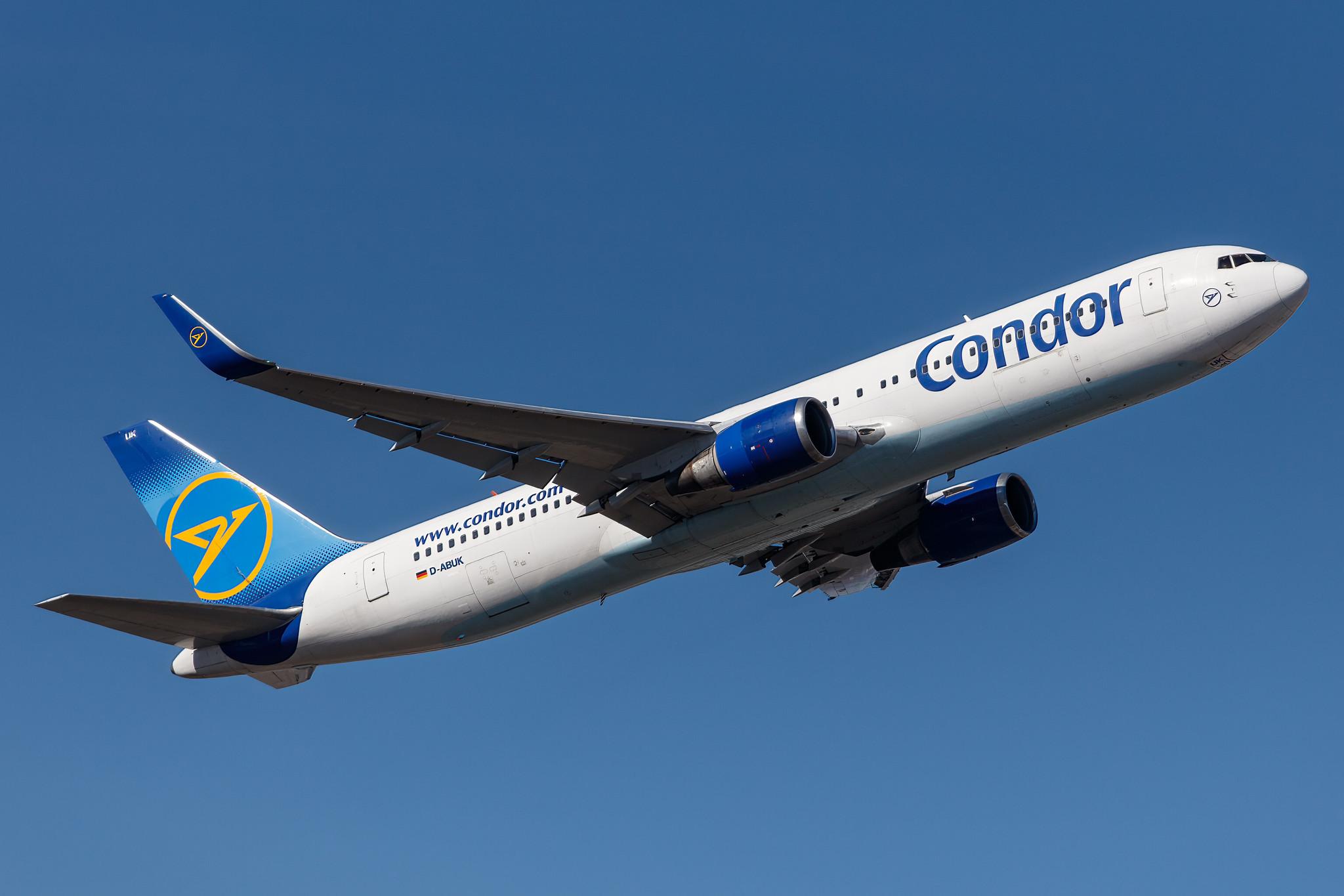 Frankfurt Airport: Condor (DE / CFG) |  Boeing 767-343(ER) B763 | D-ABUK | MSN 30009