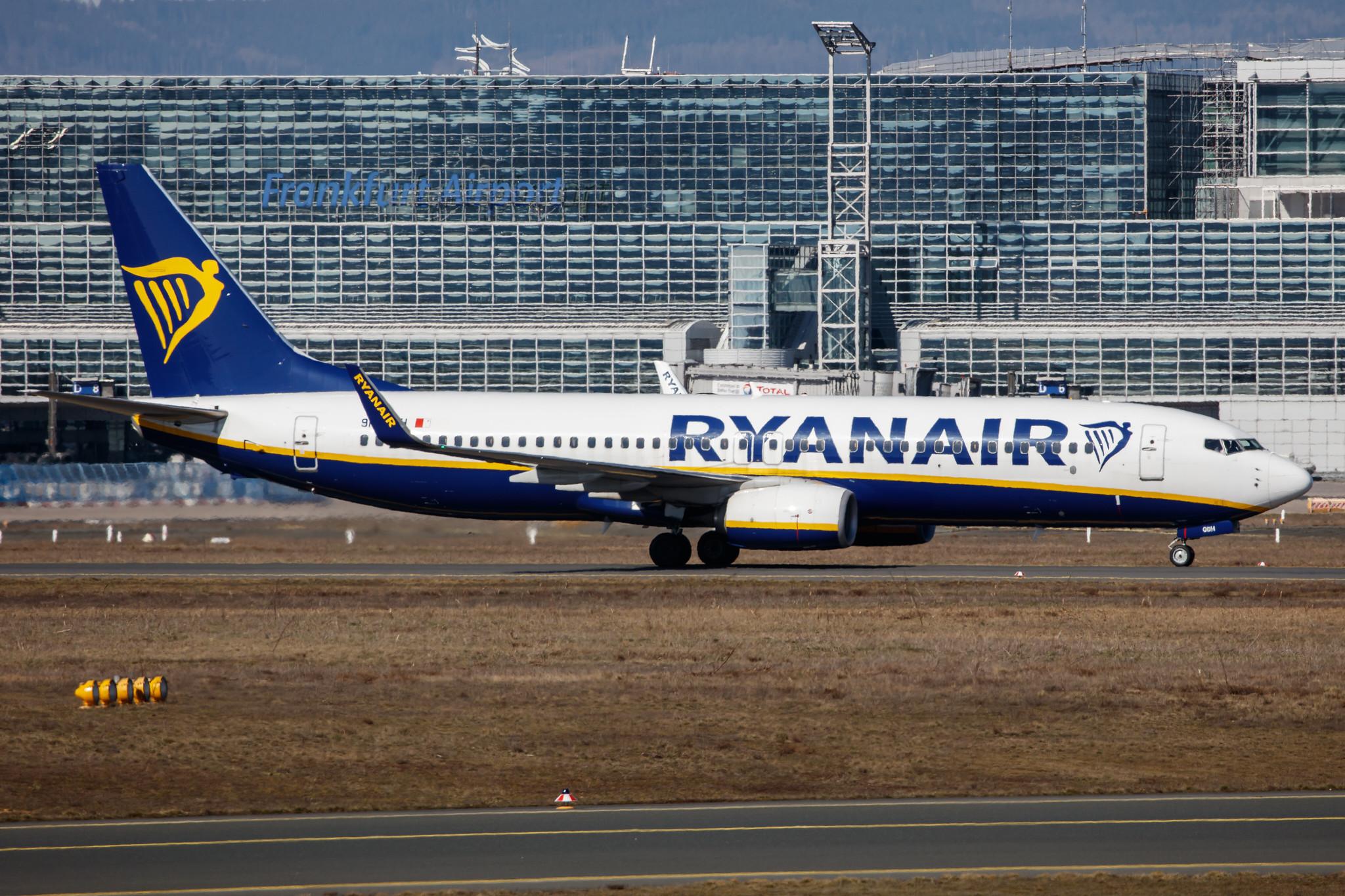 Frankfurt Airport: Ryanair (FR / RYR) | Operator: Malta Air |  Boeing 737-8AS B738 | 9H-QDH | MSN 44757