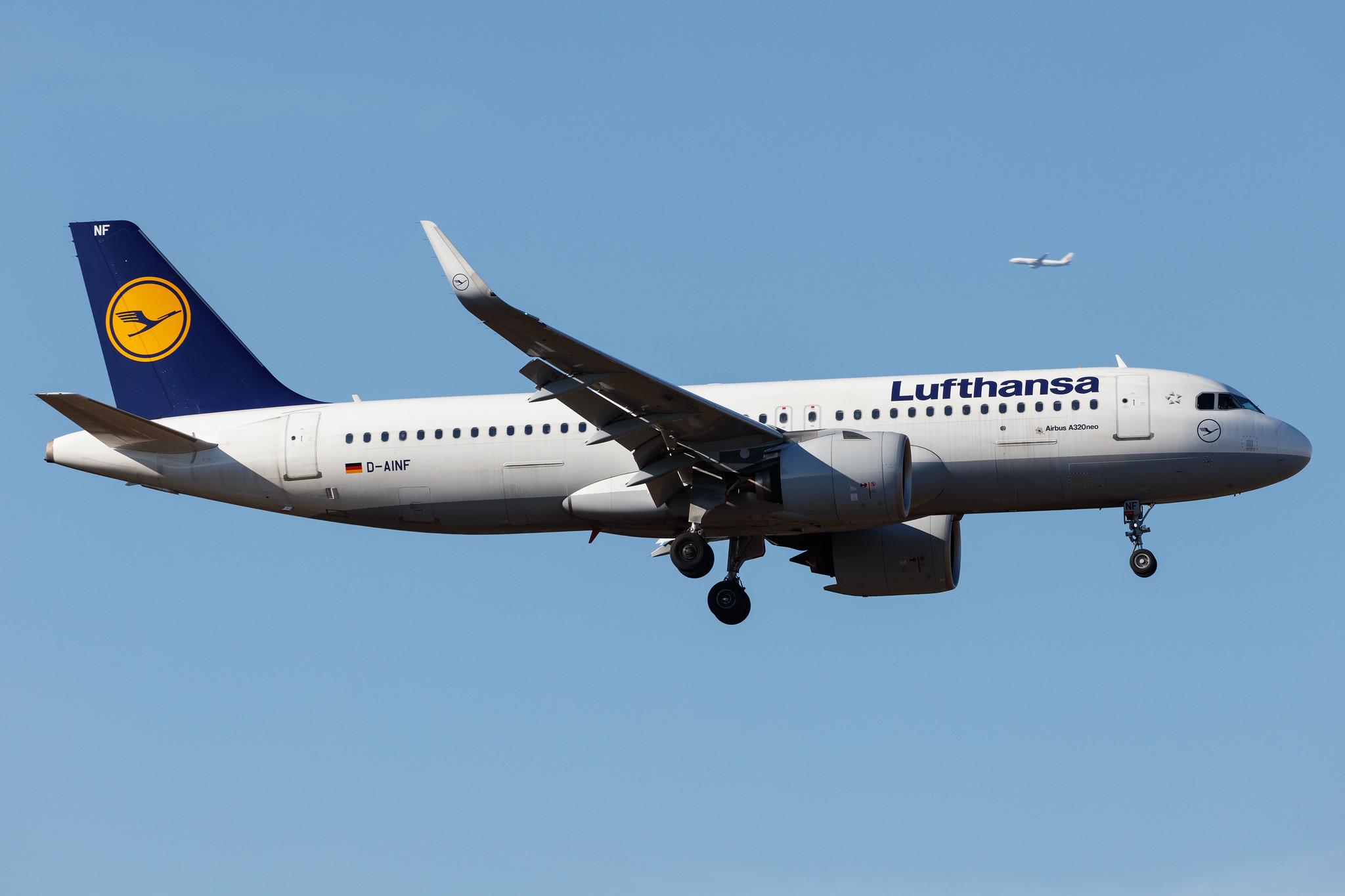 Frankfurt Airport: Lufthansa (LH / DLH) |  Airbus A320-271N A20N | D-AINF | MSN 7577