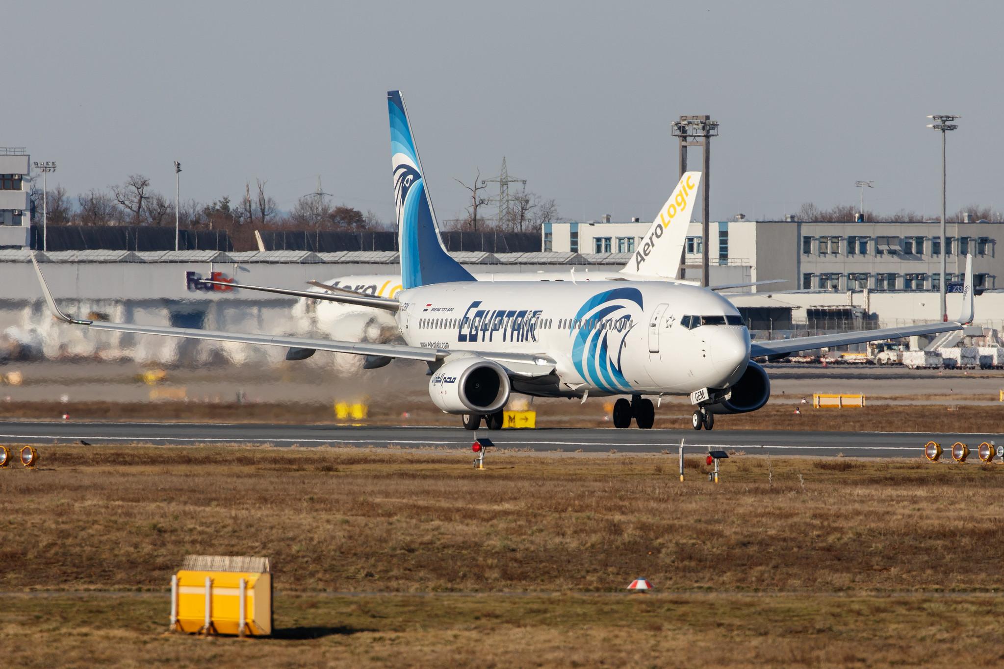 Frankfurt Airport: EgyptAir (MS / MSR) |  Boeing 737-866 B738 | SU-GEM | MSN 63805