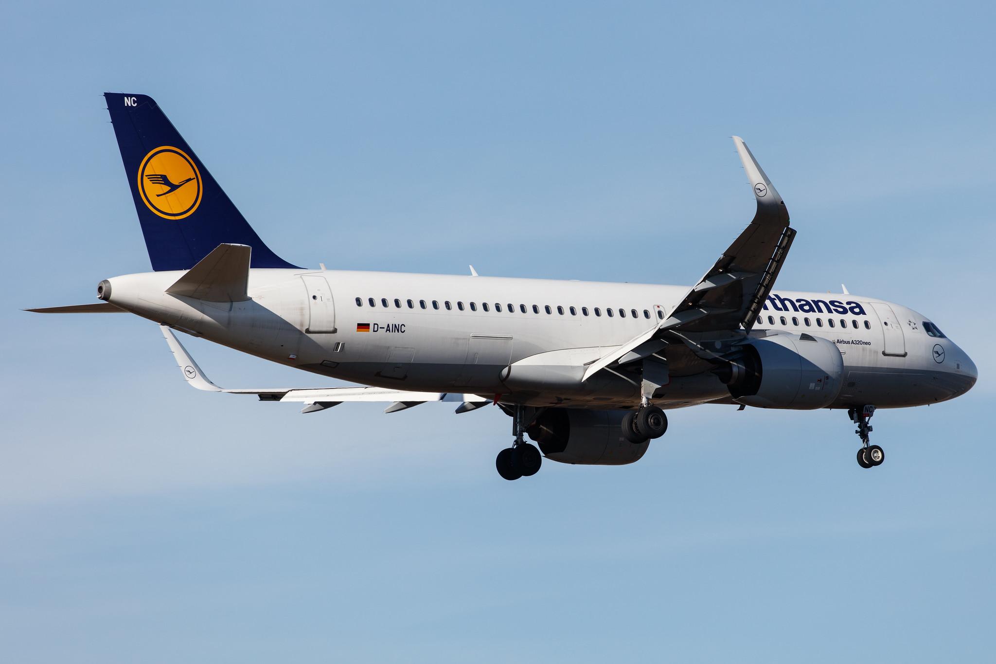 Frankfurt Airport: Lufthansa (LH / DLH) |  Airbus A320-271N A20N | D-AINC | MSN 6920