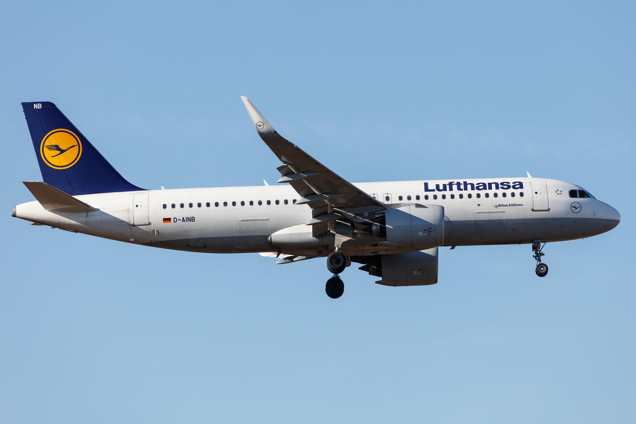 Frankfurt Airport: Lufthansa (LH / DLH) |  Airbus A320-271N A20N | D-AINB | MSN 6864