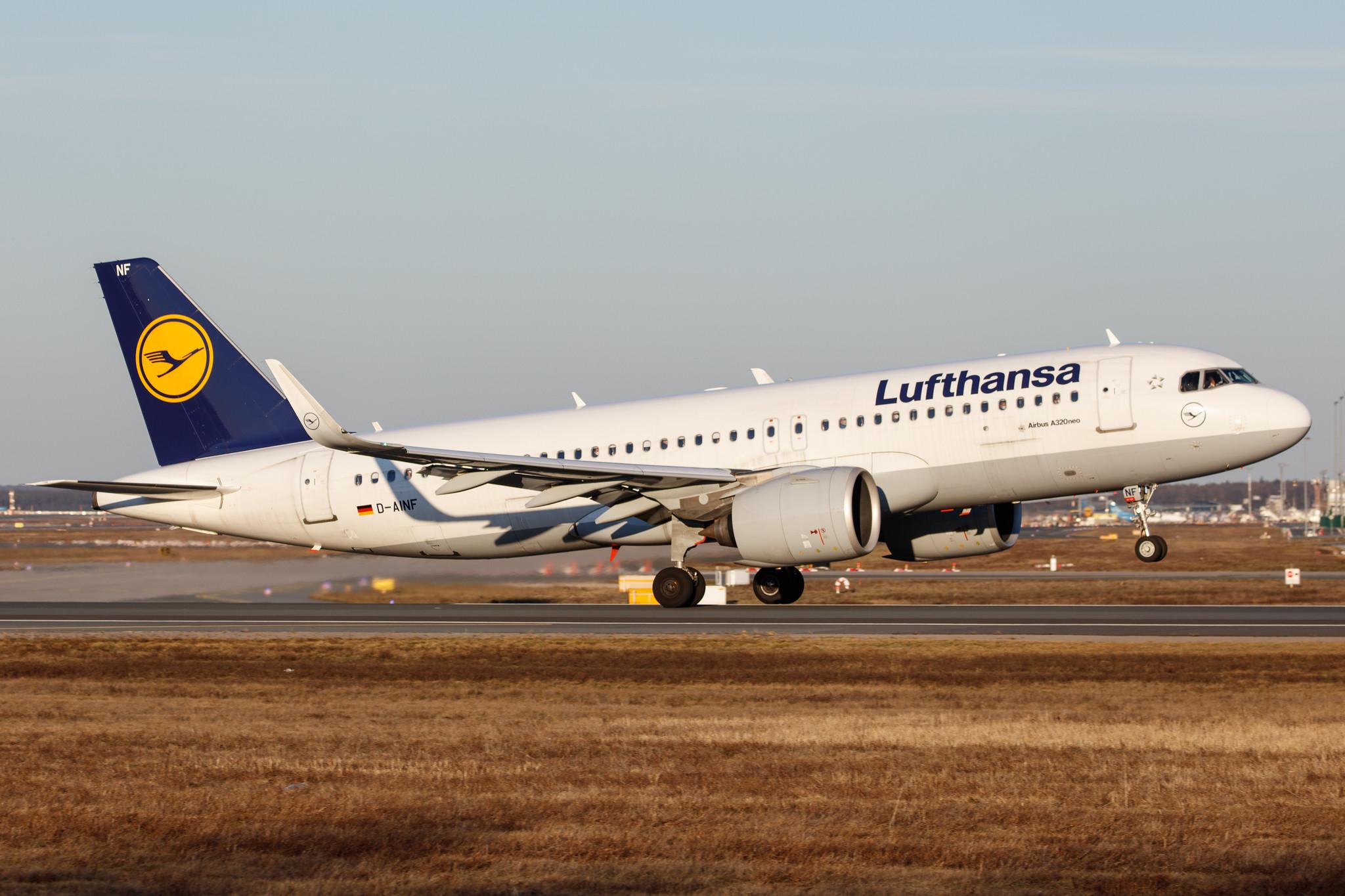 Frankfurt Airport: Lufthansa (LH / DLH) |  Airbus A320-271N A20N | D-AINF | MSN 7577