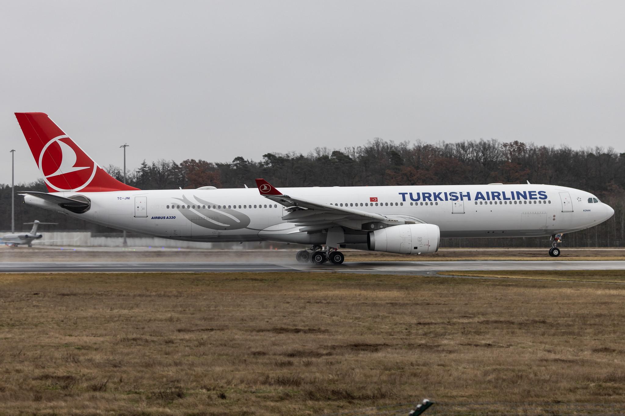 Frankfurt Airport: Turkish Airlines (TK / THY) |  Airbus A330-343 A333 | TC-JNI | MSN 1160