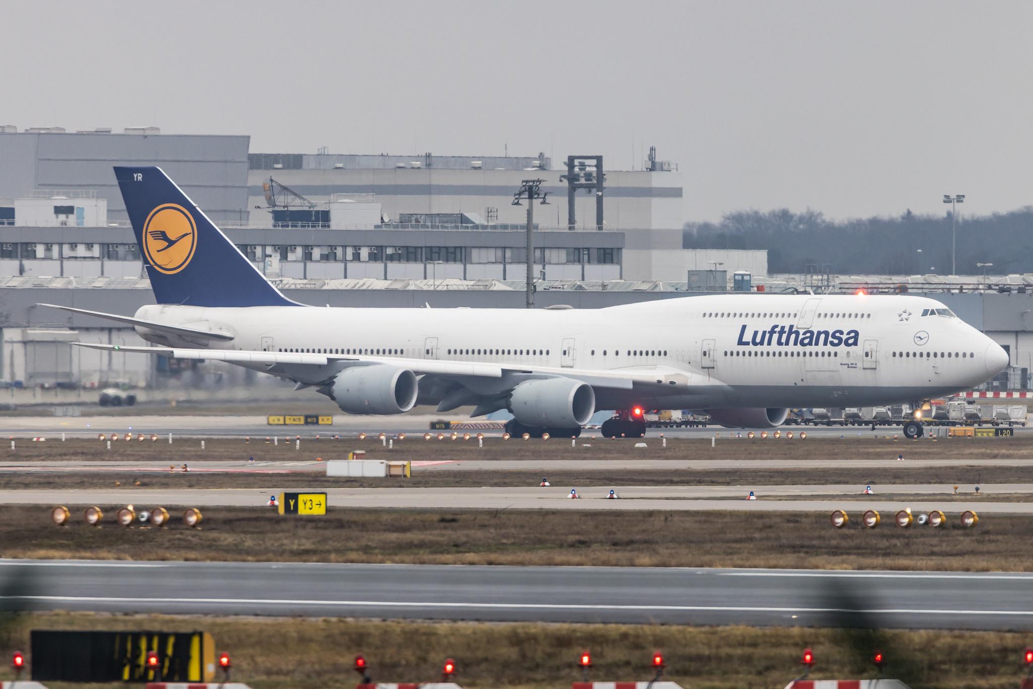 Frankfurt Airport: Lufthansa (LH / DLH) |  Boeing 747-830 B748 | D-ABYR | MSN 37842