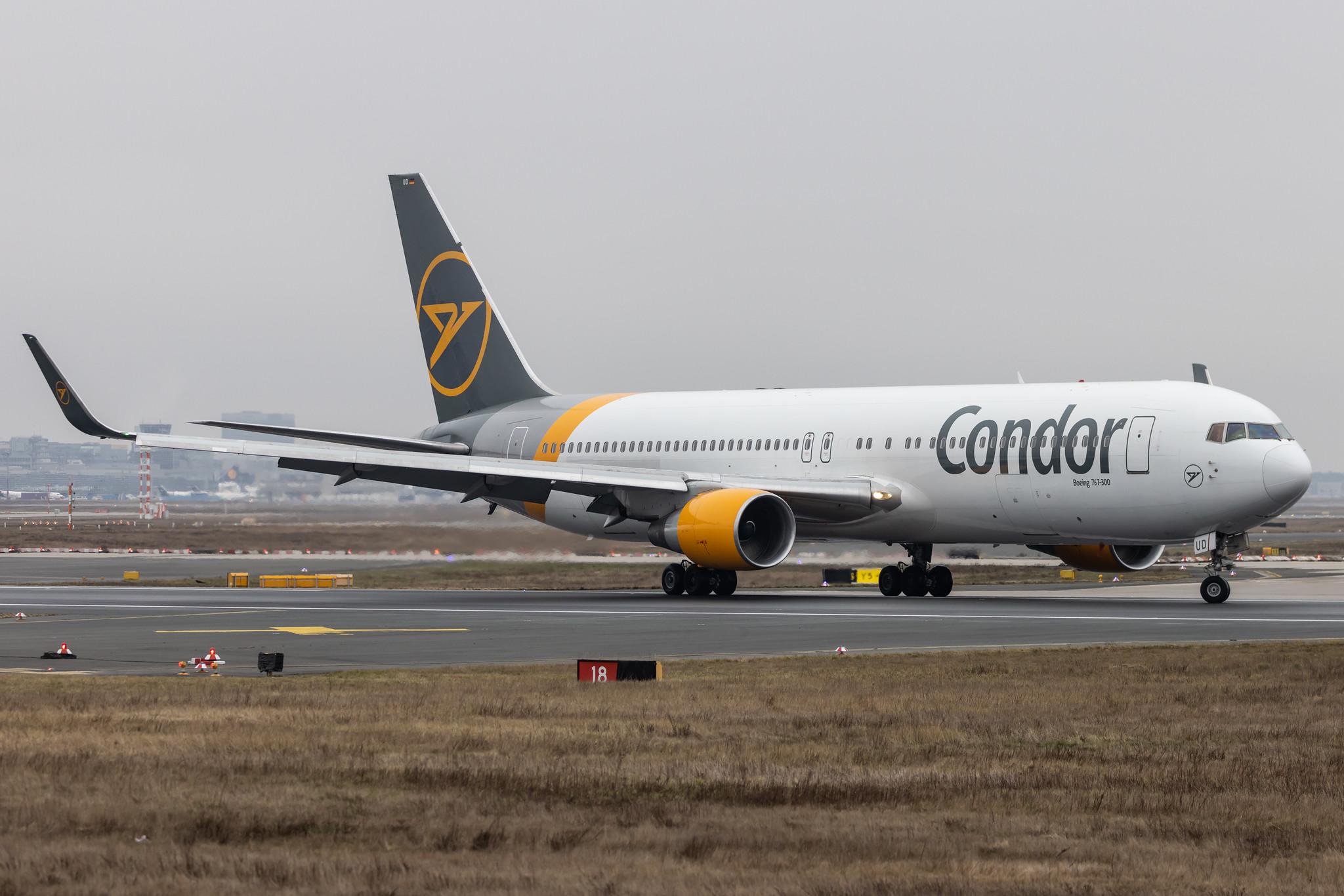 Frankfurt Airport: Condor (DE / CFG) |  Boeing 767-330(ER) B763 | D-ABUD | MSN 26983