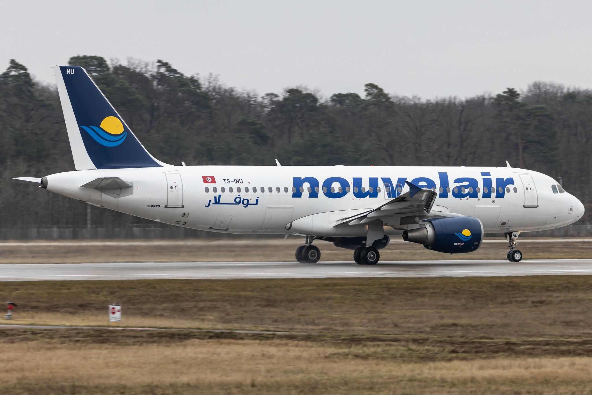 Frankfurt Airport: Nouvelair (BJ / LBT) | Operator: Nouvelair Tunisie |  Airbus A320-214 A320 | TS-INU | MSN 3827