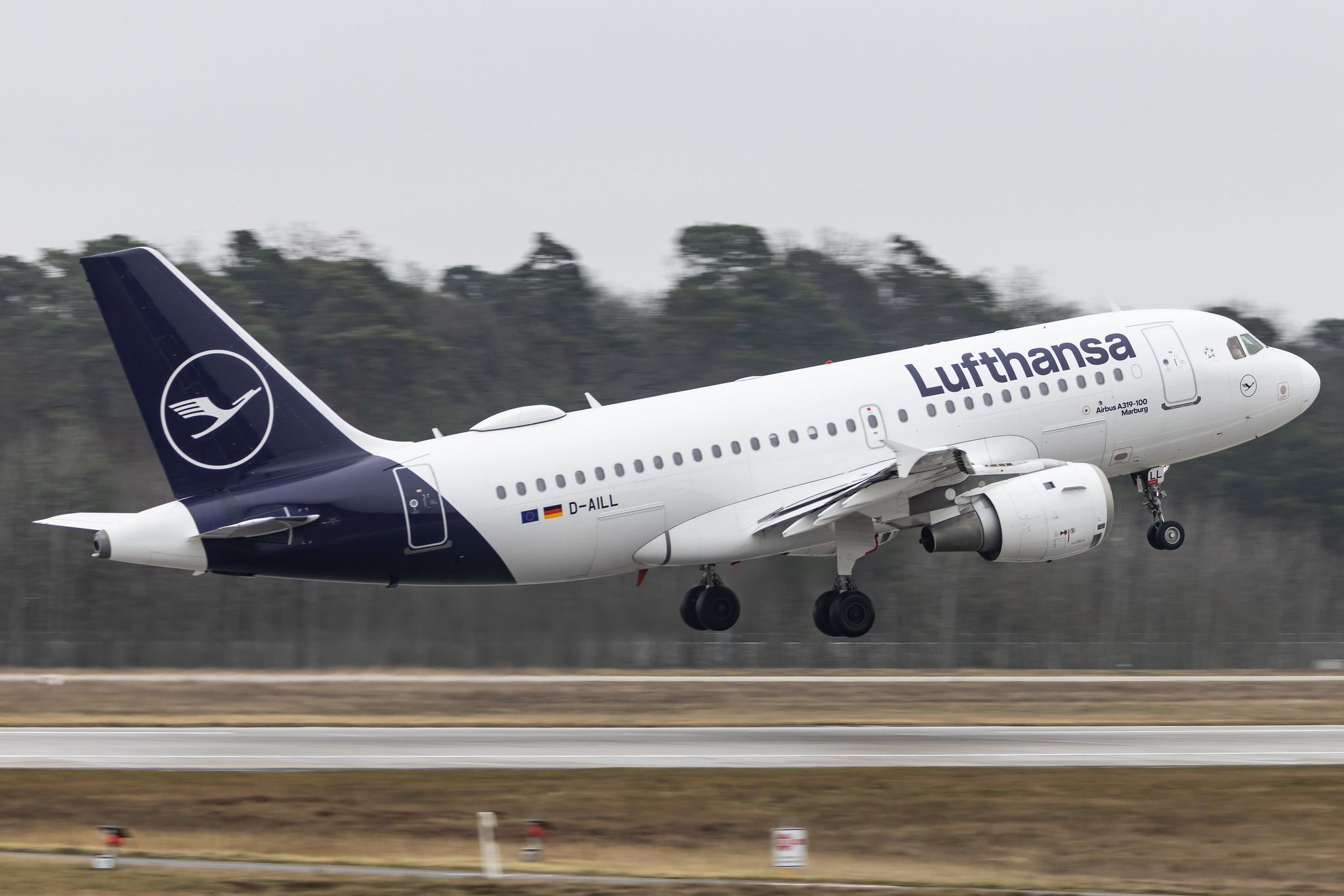 Frankfurt Airport: Lufthansa (LH / DLH) |  Airbus A319-114 A319 | D-AILL | MSN 0689