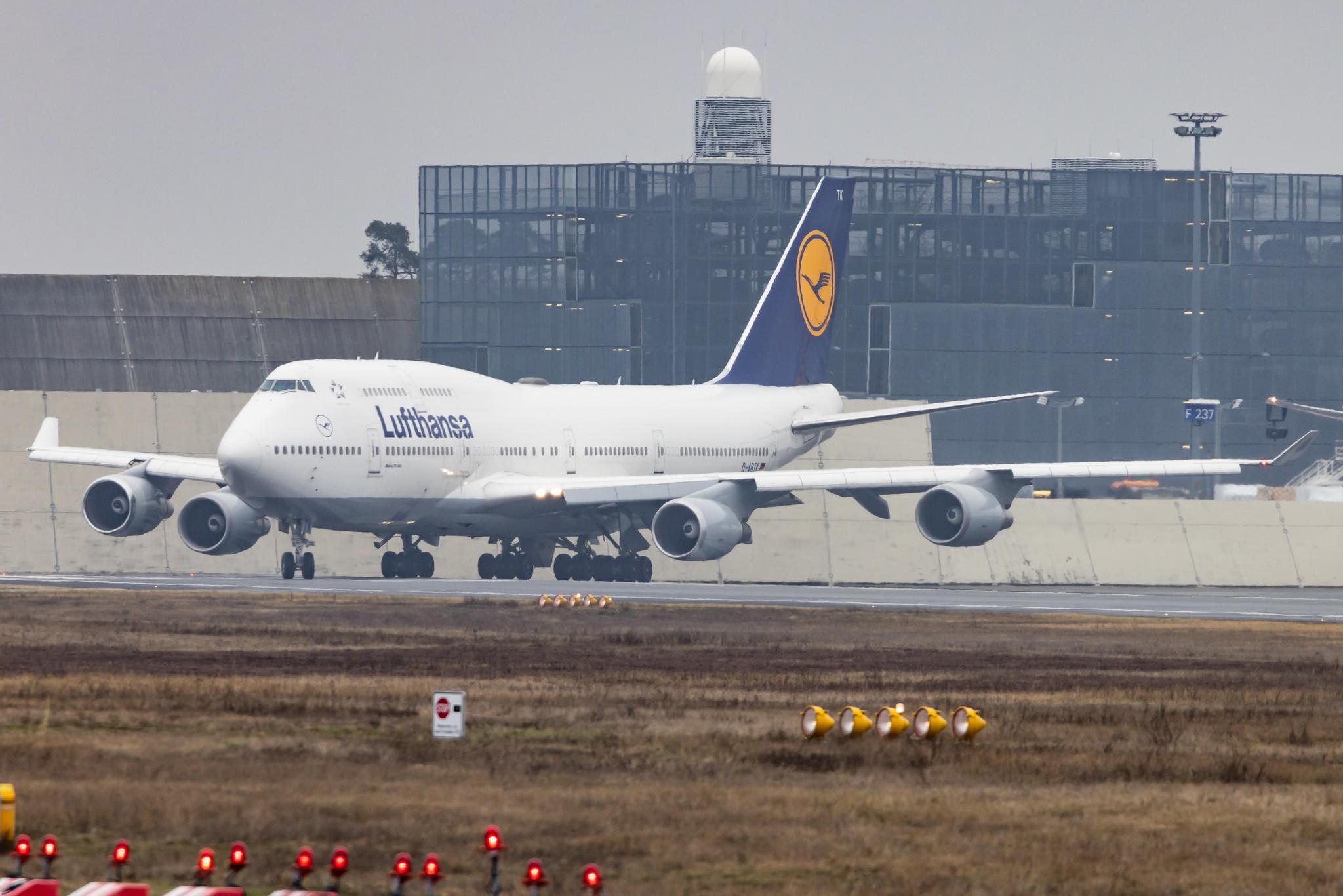 Frankfurt Airport: Lufthansa (LH / DLH) |  Boeing 747-430 B744 | D-ABTK | MSN 29871