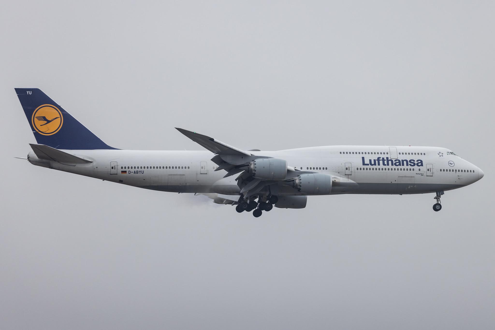 Frankfurt Airport: Lufthansa (LH / DLH) |  Boeing 747-830 B748 | D-ABYU | MSN 37845