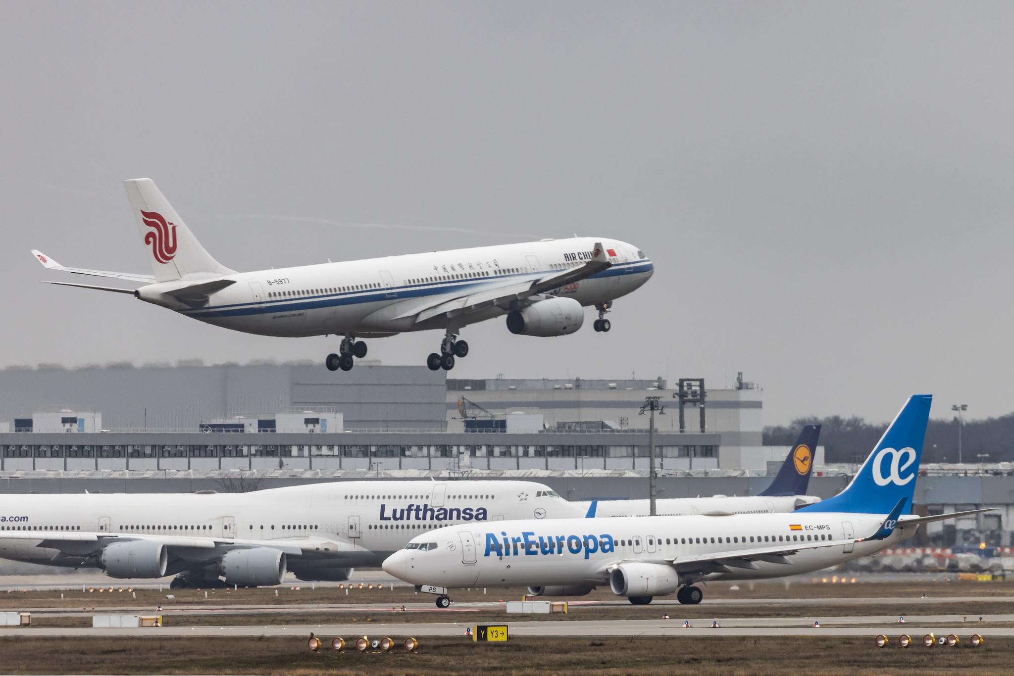 Frankfurt Airport: Air Europa (UX / AEA) |  Boeing 737-85P B738 | EC-MPS | MSN 60587