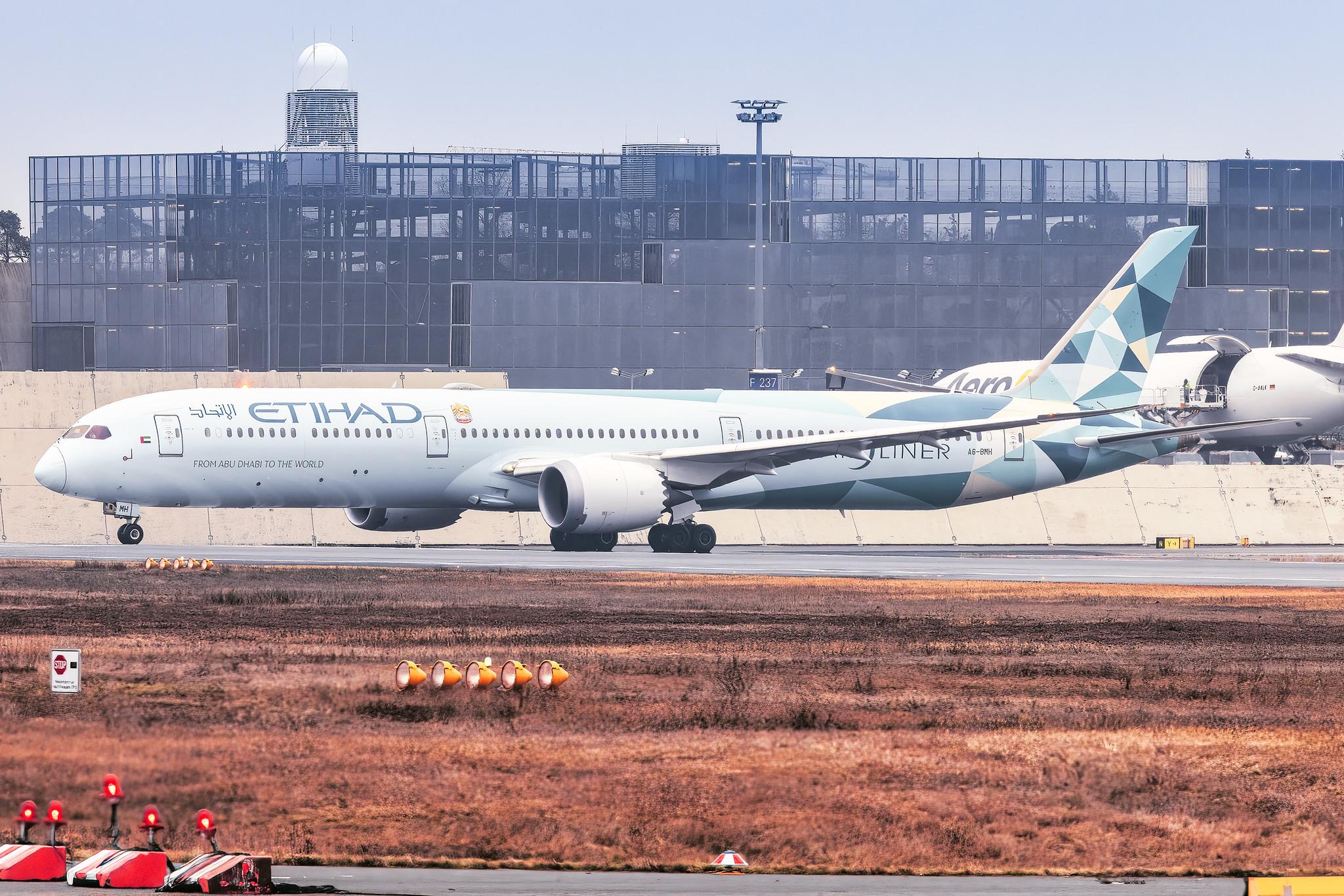 Frankfurt Airport: Etihad (EY / ETD) |  Livery: Greenliner Livery | Operator: Etihad Airways |  Boeing 787-10 Dreamliner B78X | A6-BMH | MSN 60765