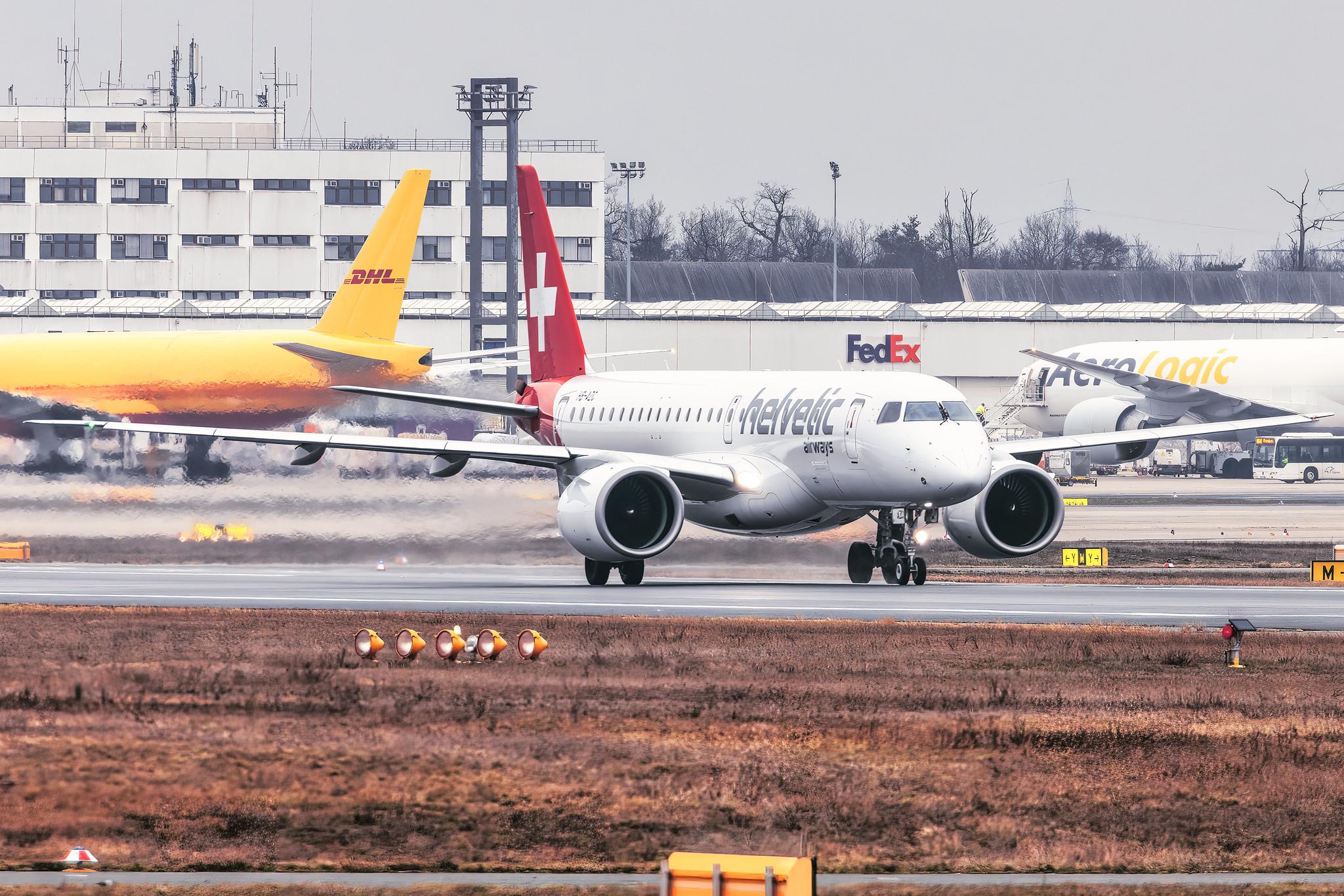 Frankfurt Airport: Helvetic Airways (2L / OAW) |  Embraer E190-E2 E290 | HB-AZC | MSN 19020030