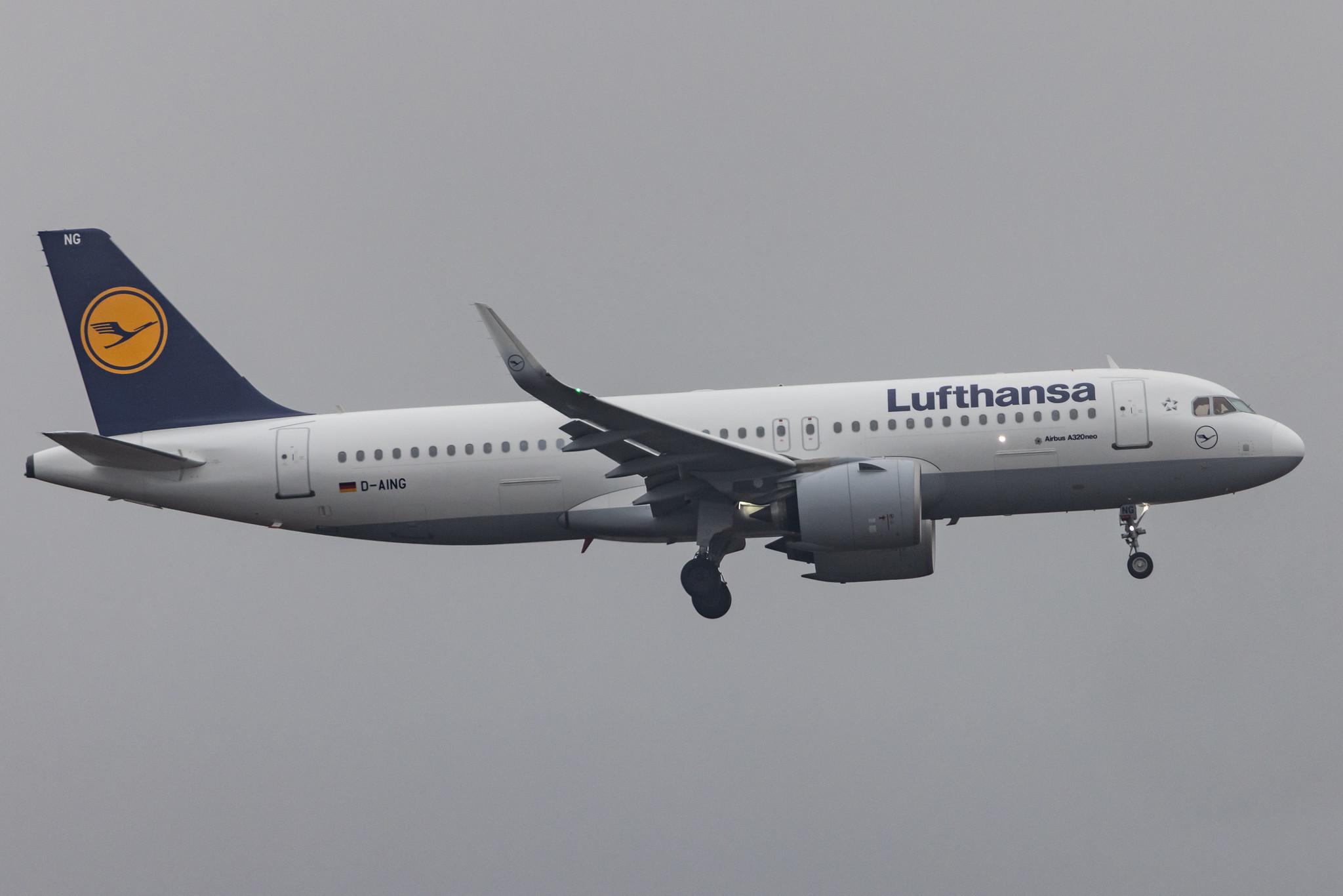 Frankfurt Airport: Lufthansa (LH / DLH) |  Airbus A320-271N A20N | D-AING | MSN 7588