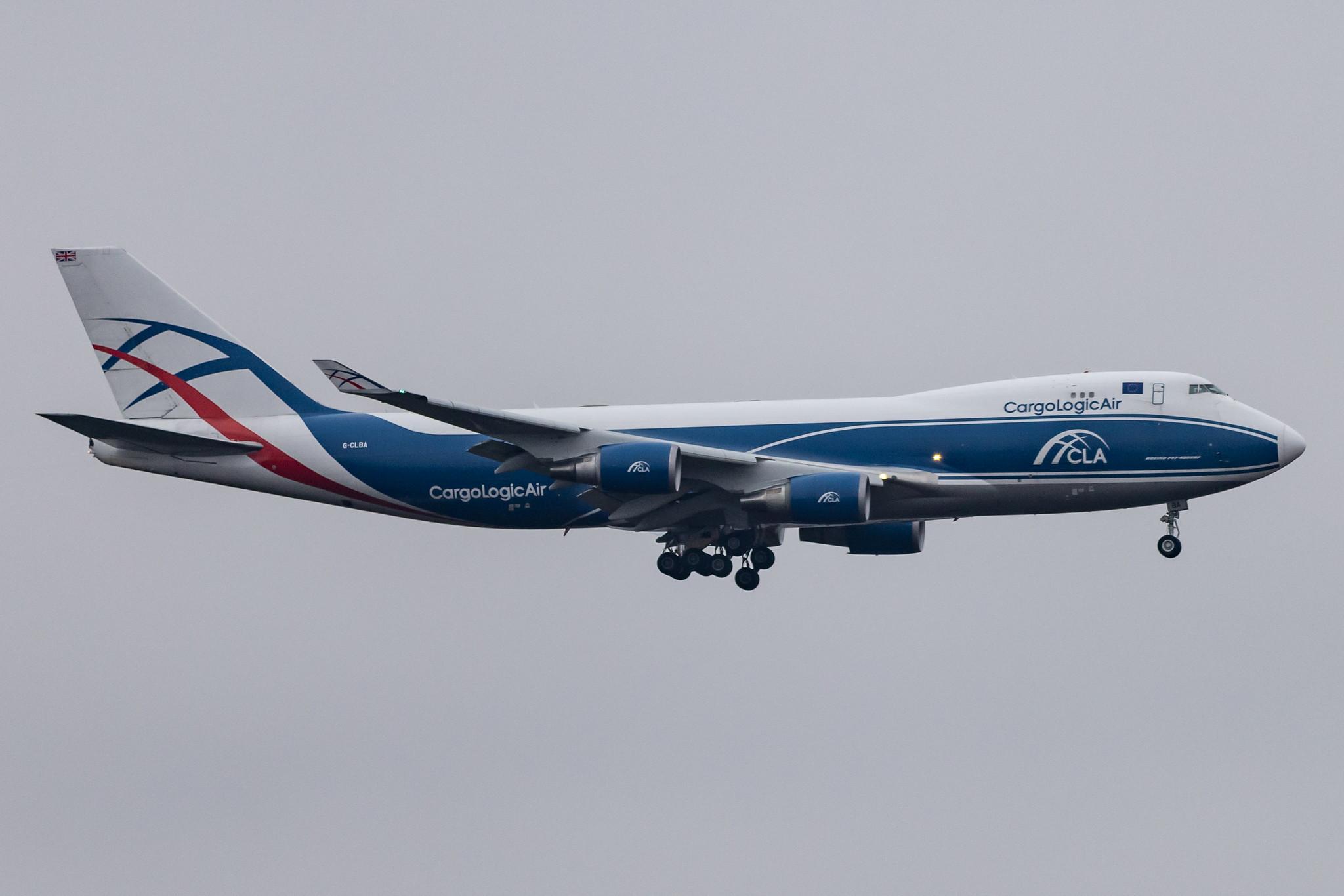 Frankfurt Airport: CargoLogicAir (P3 / CLU) |  Boeing 747-428F(ER) B744 | G-CLBA | MSN 32870