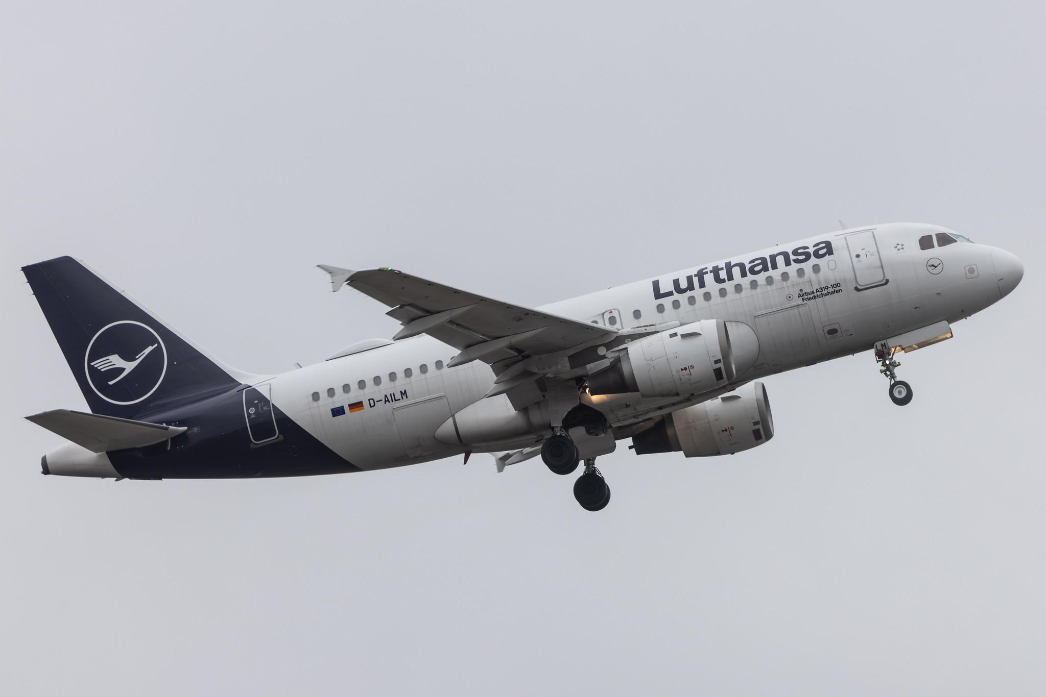 Frankfurt Airport: Lufthansa (LH / DLH) |  Airbus A319-114 A319 | D-AILM | MSN 0694