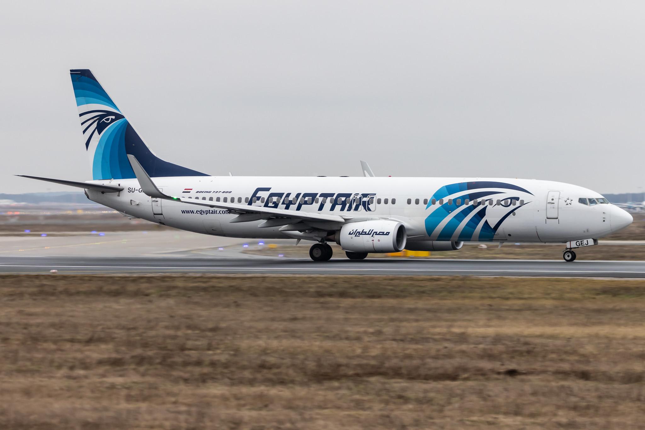 Frankfurt Airport: EgyptAir (MS / MSR) |  Boeing 737-866 B738 | SU-GEJ | MSN 63802