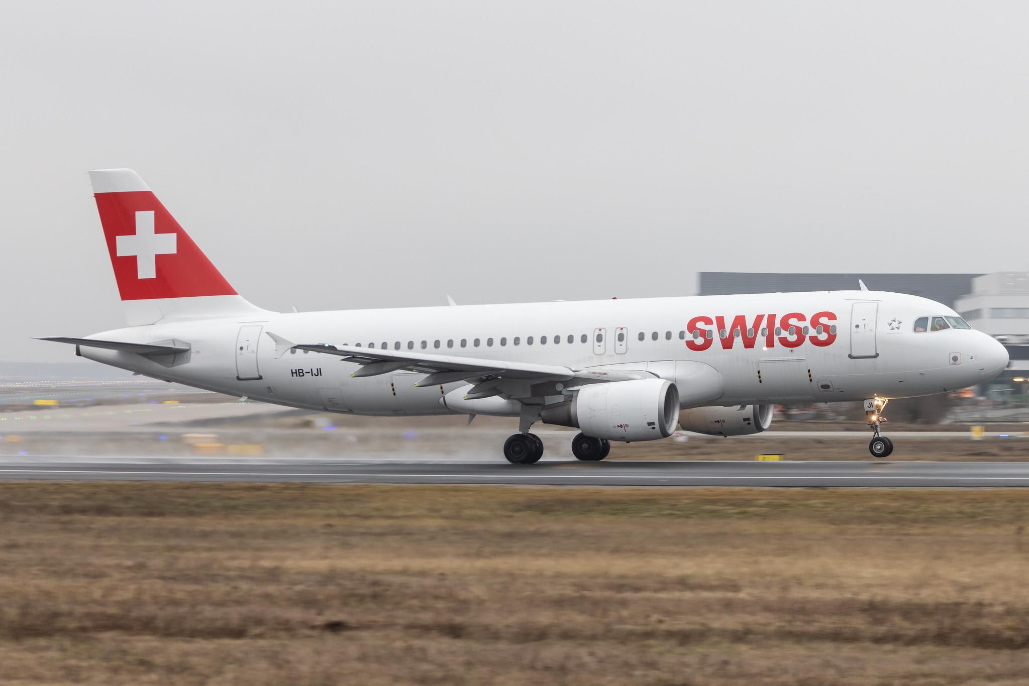 Frankfurt Airport: Swiss (LX / SWR) |  Airbus A320-214 A320 | HB-IJI | MSN 0577