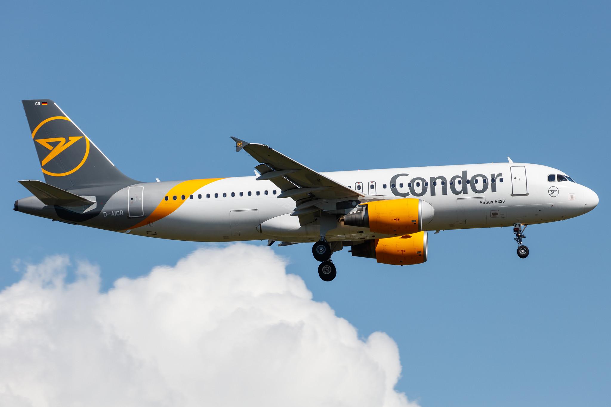 Frankfurt Airport: Condor (DE / CFG) |  Airbus A320-214 A320 | D-AICR | MSN 4463