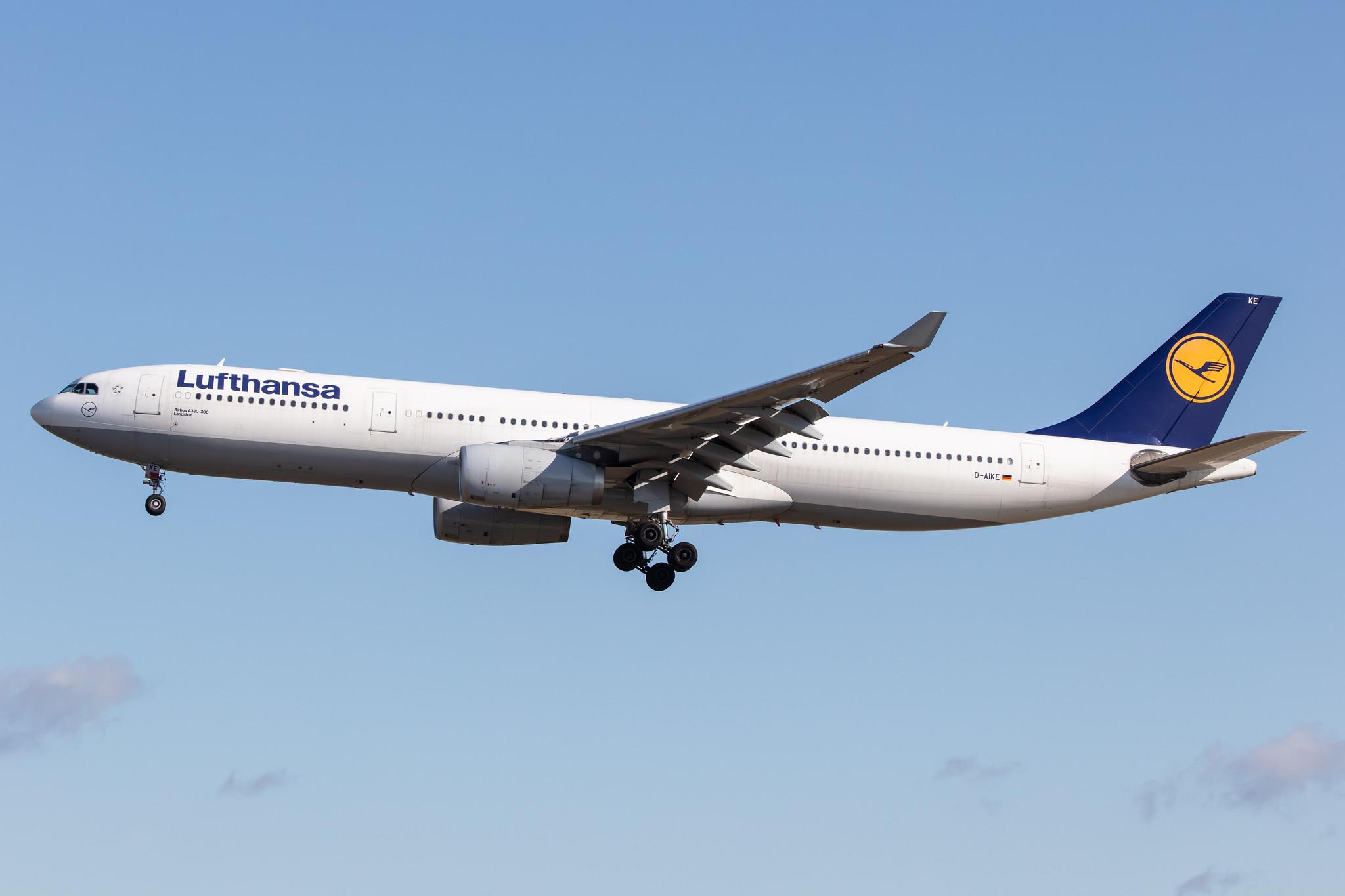 Frankfurt Airport: Lufthansa (LH / DLH) |  Airbus A330-343 A333 | D-AIKE | MSN 0636