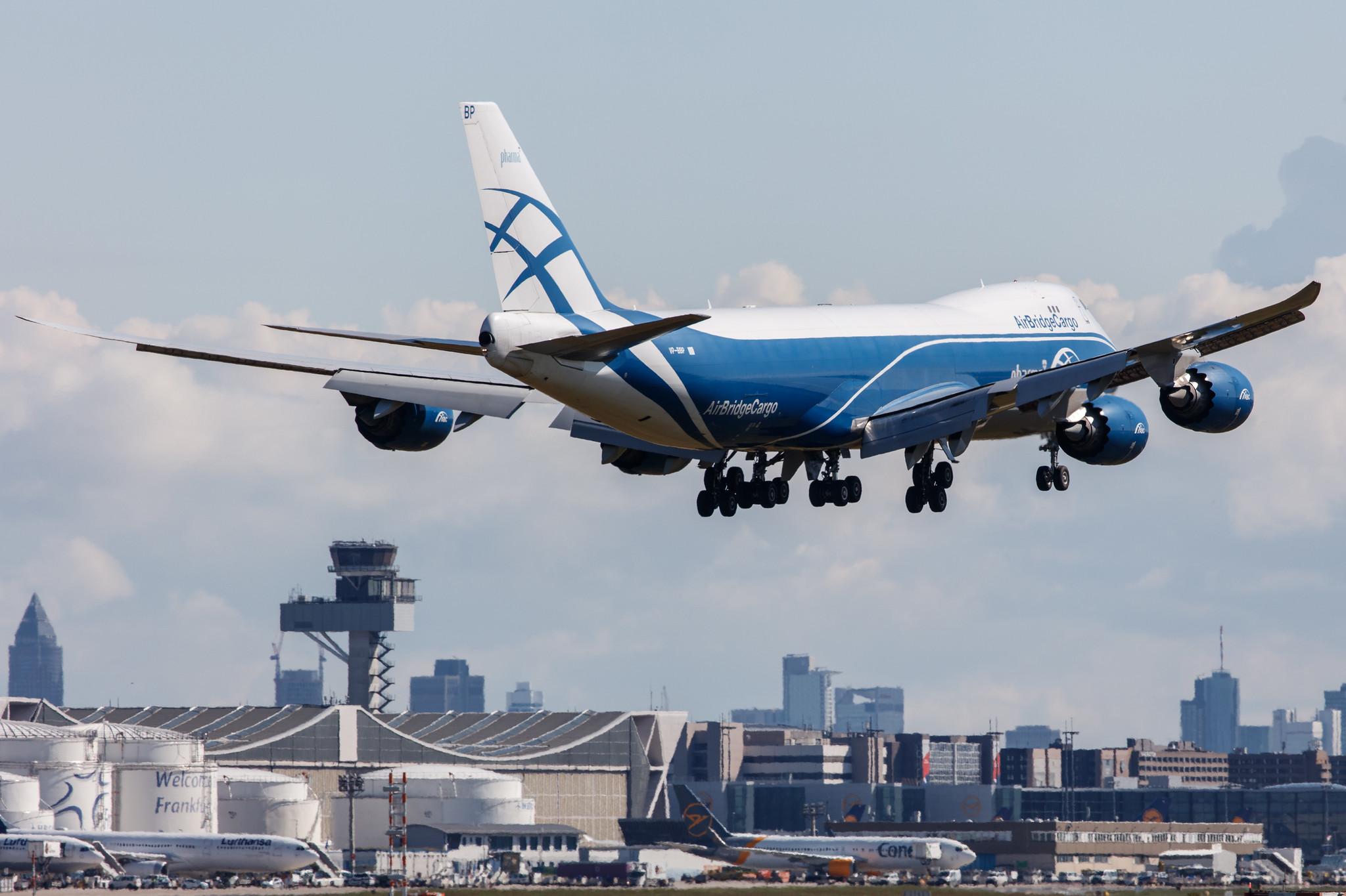 Frankfurt Airport: AirBridgeCargo (RU / ABW) | Operator: AirBridgeCargo Airlines |  Boeing 747-8HV(F) B748 | VP-BBP | MSN 63659
